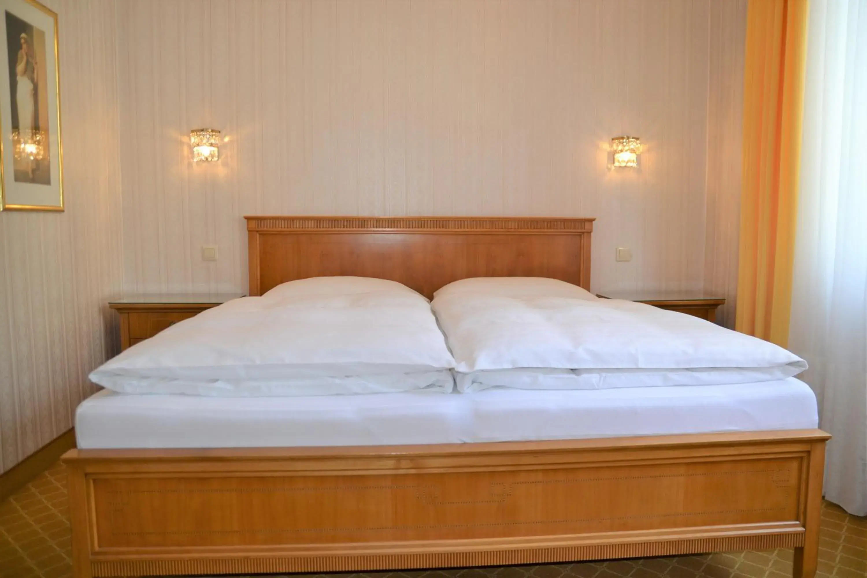 Bed in Hotel An Der Wien Bed in Hotel An Der Wien