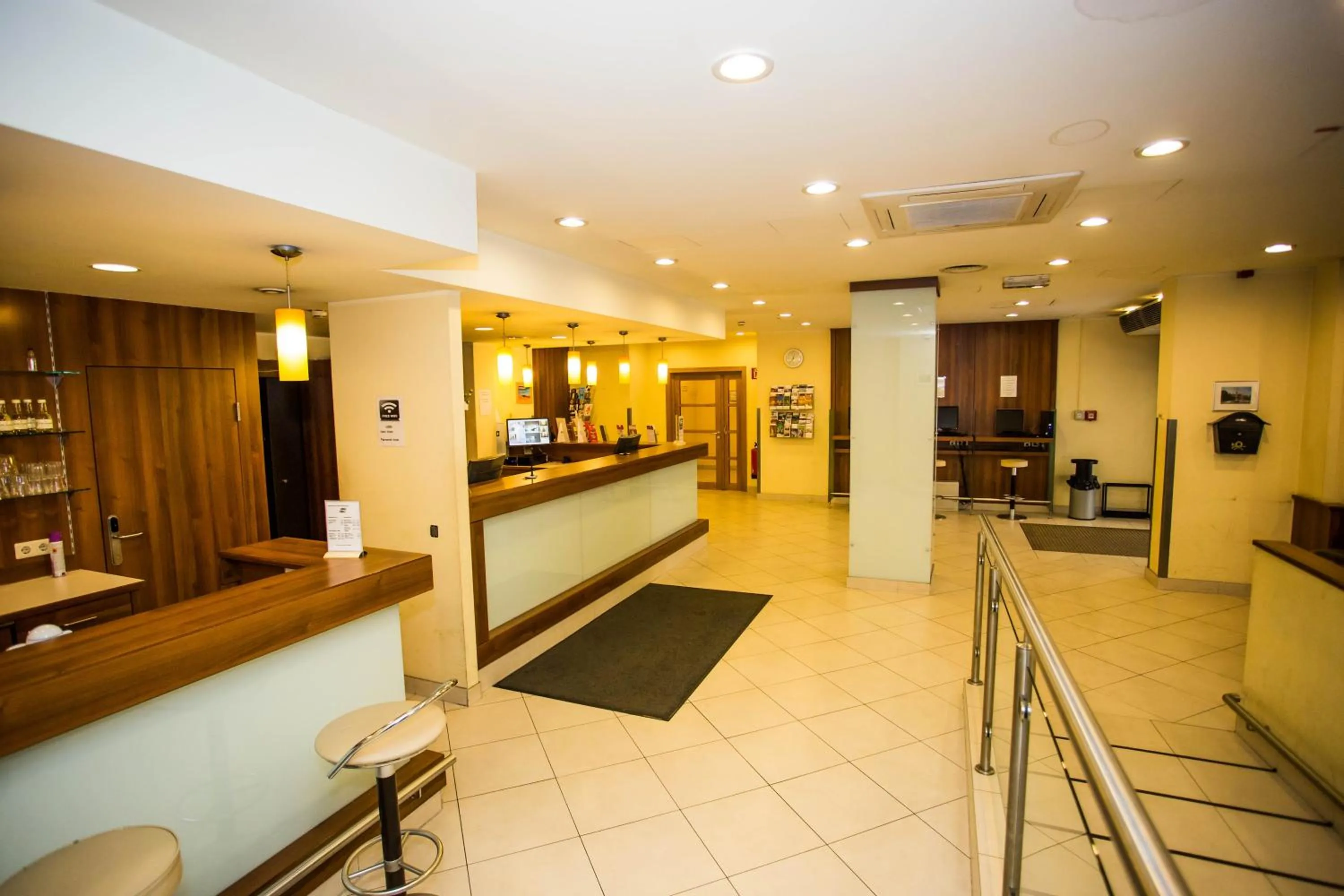 Lobby or reception in Hotel Geblergasse