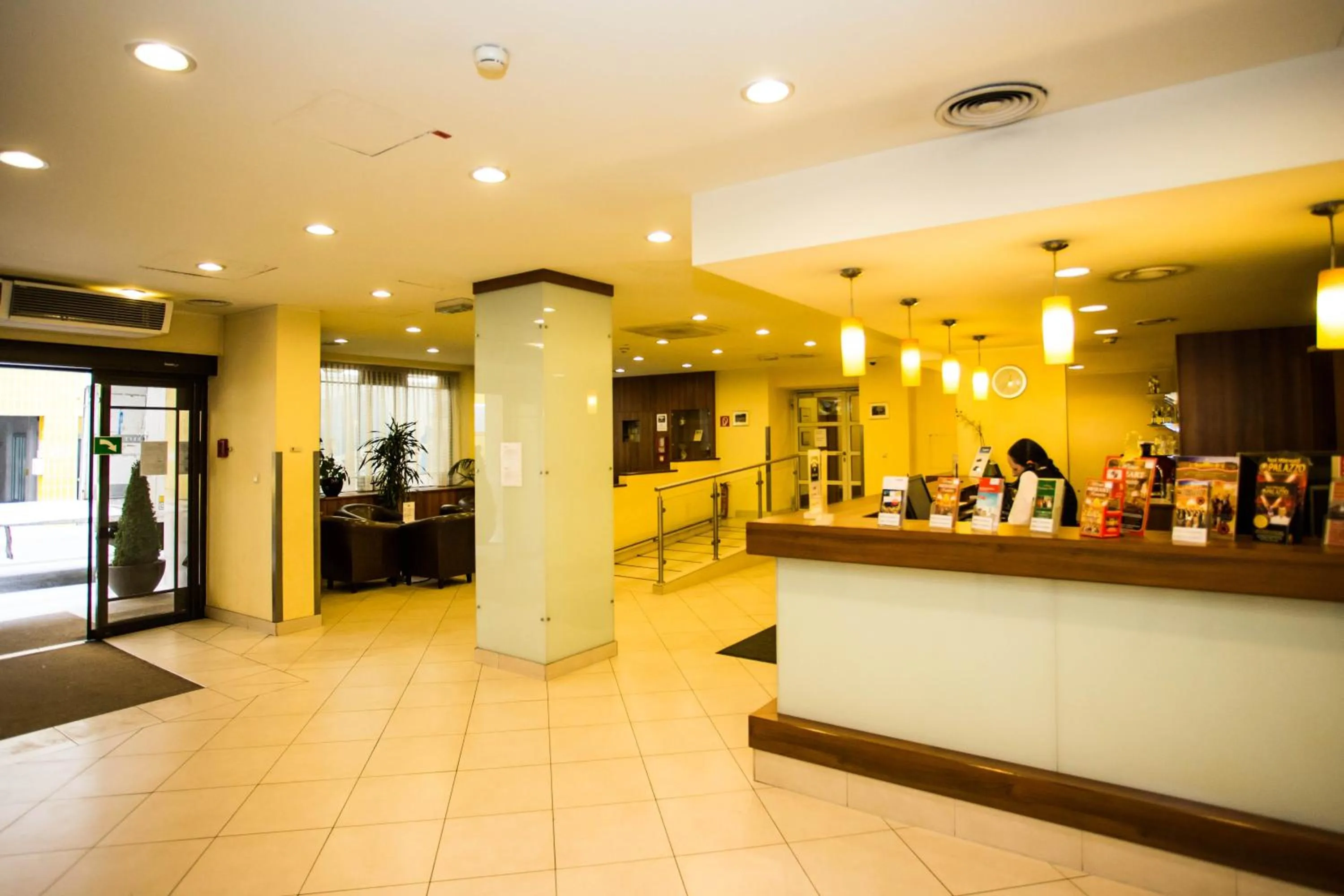 Lobby or reception in Hotel Geblergasse