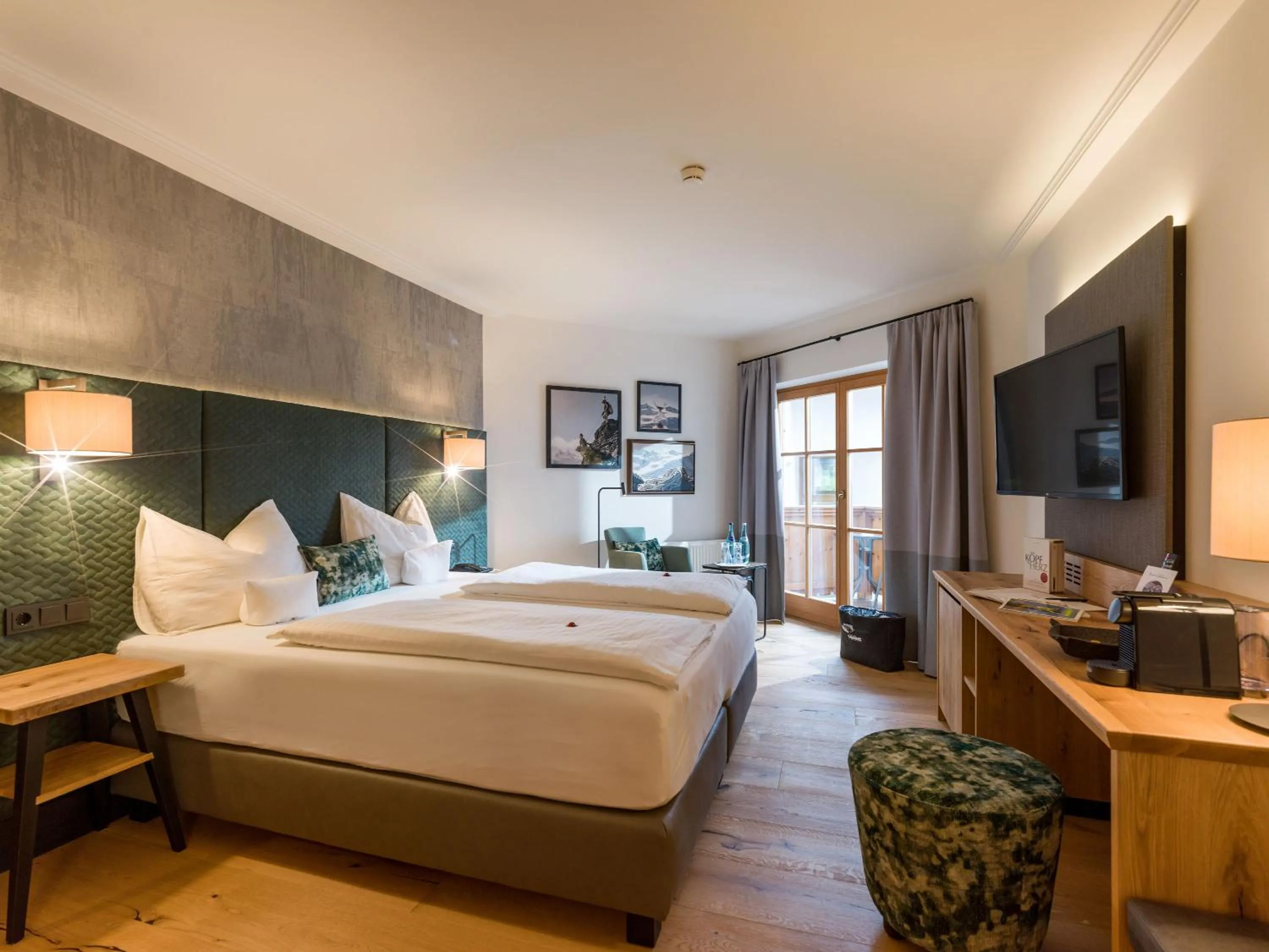 Bed in Hotel & Spa Sonne 4 Sterne Superior