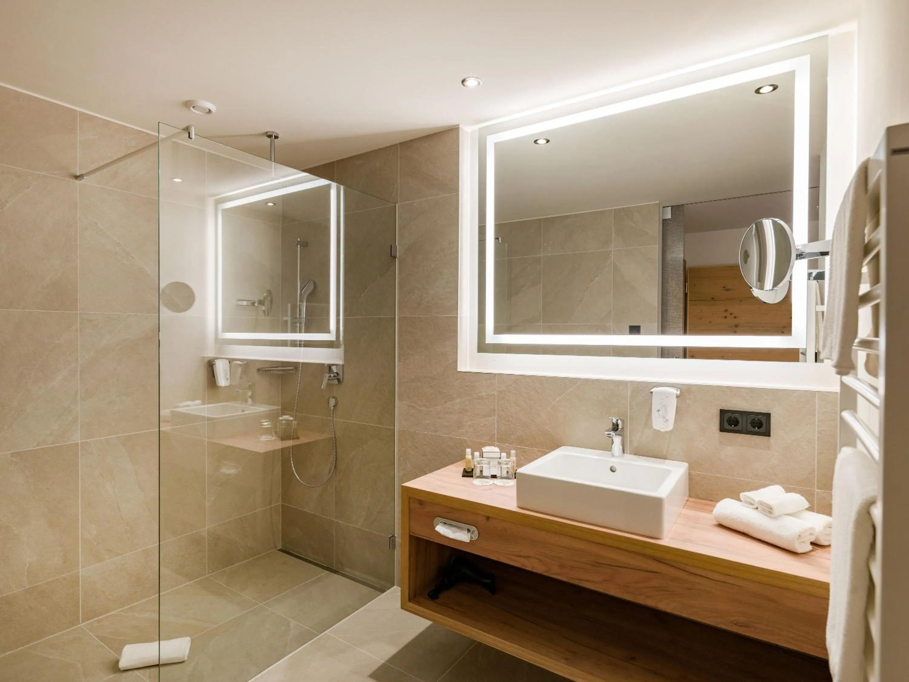 Bathroom in Hotel & Spa Sonne 4 Sterne Superior