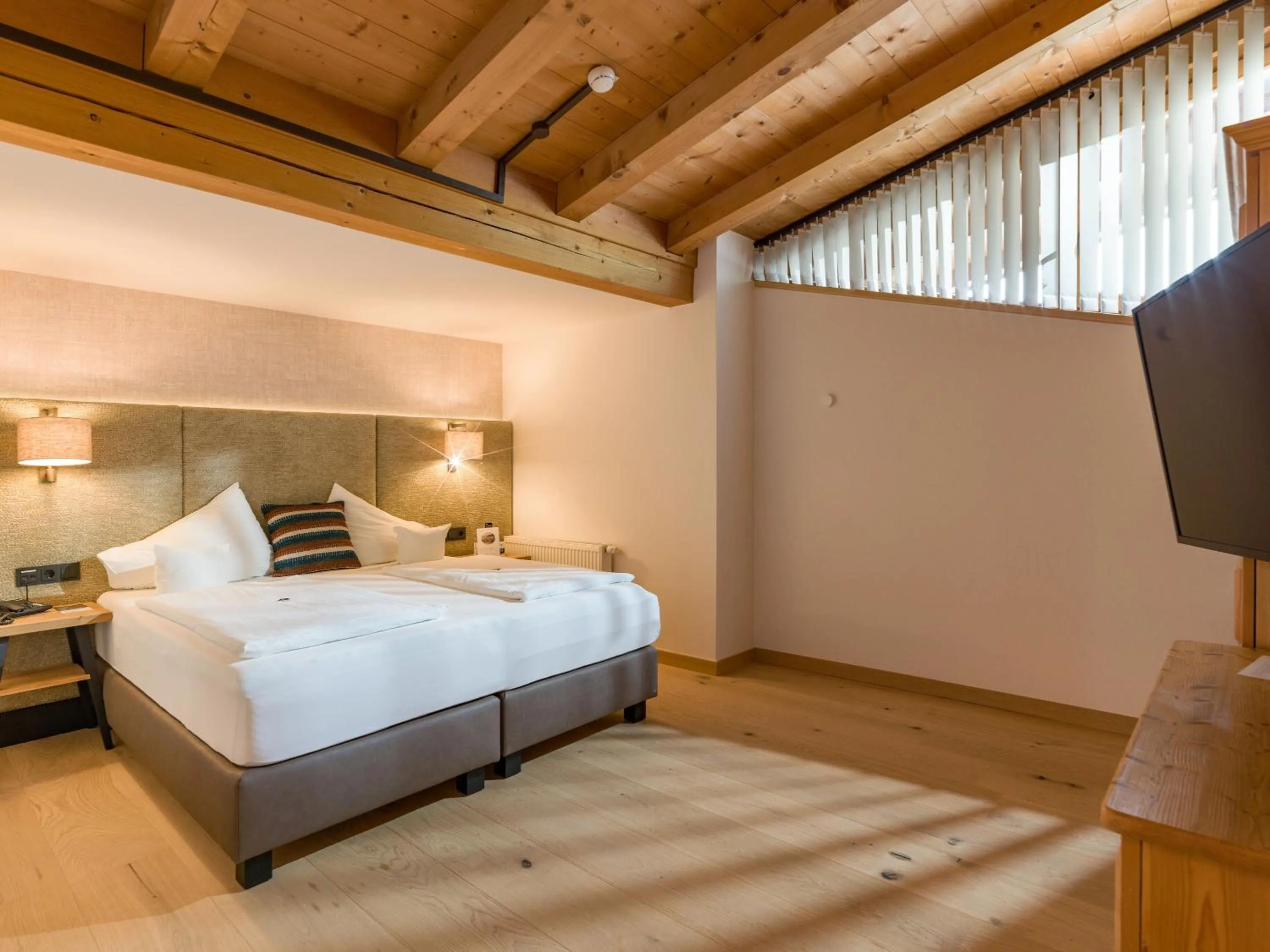 Bedroom, Bed in Hotel & Spa Sonne 4 Sterne Superior