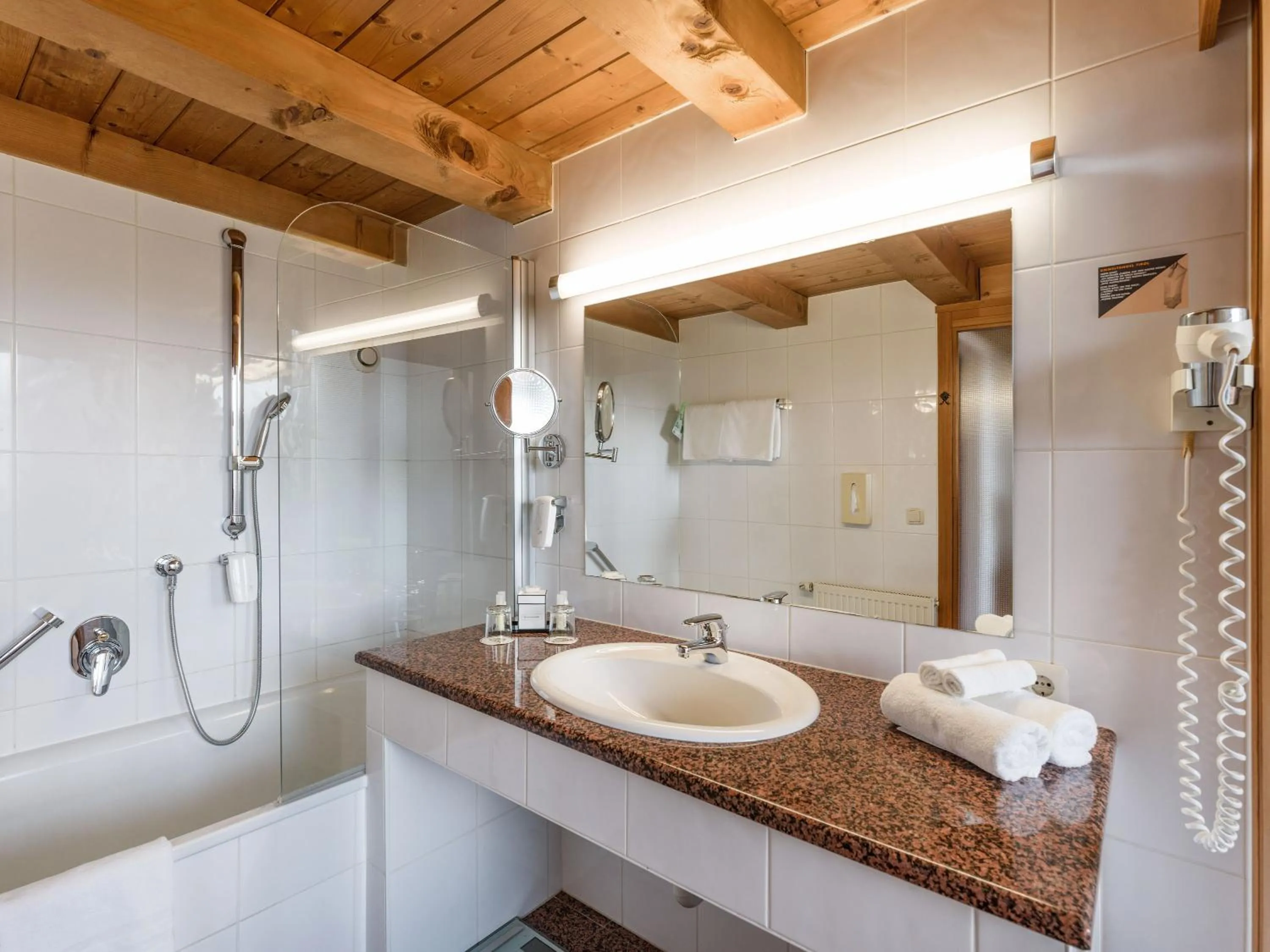 Bathroom in Hotel & Spa Sonne 4 Sterne Superior