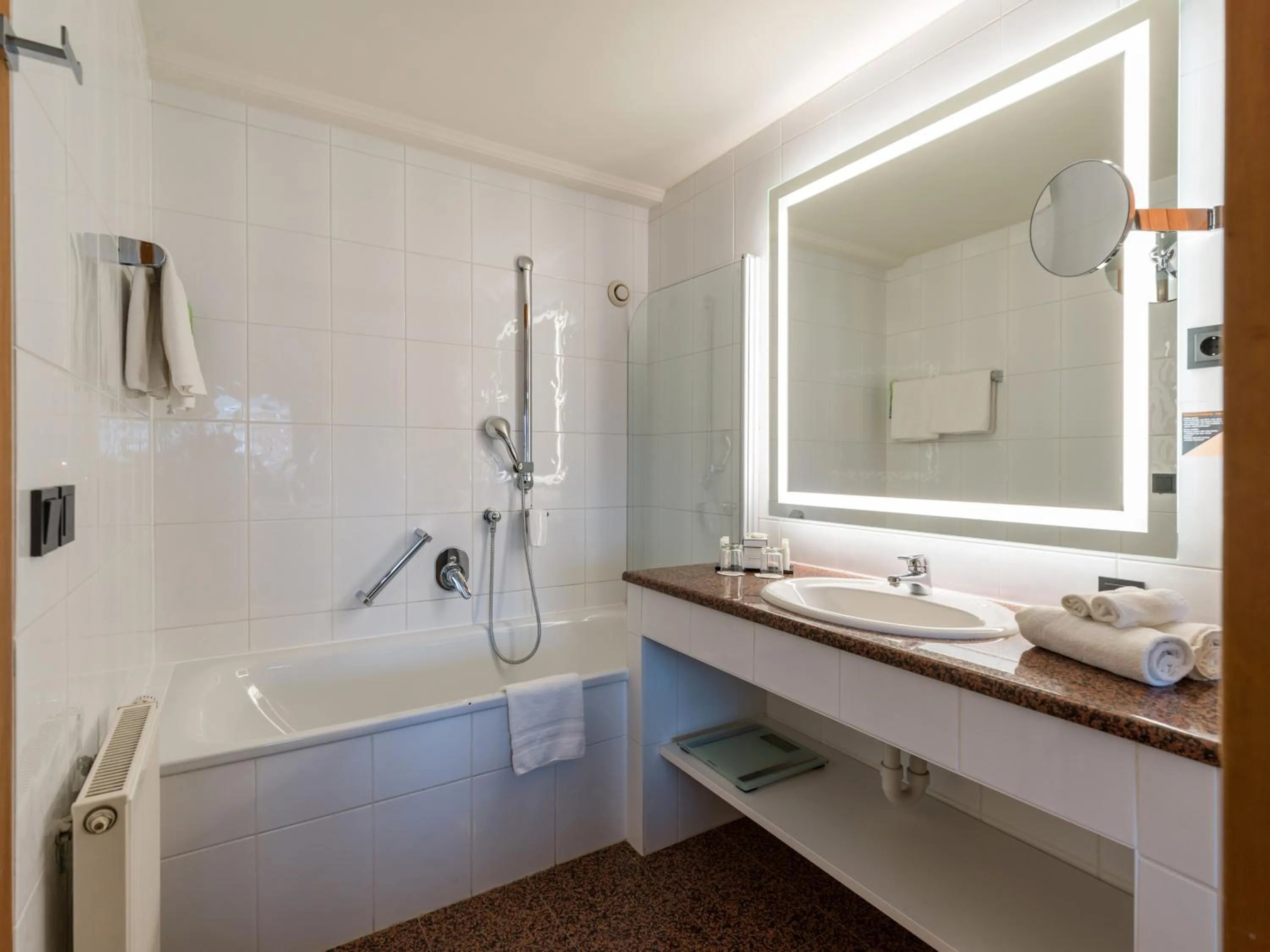 Bathroom in Hotel & Spa Sonne 4 Sterne Superior
