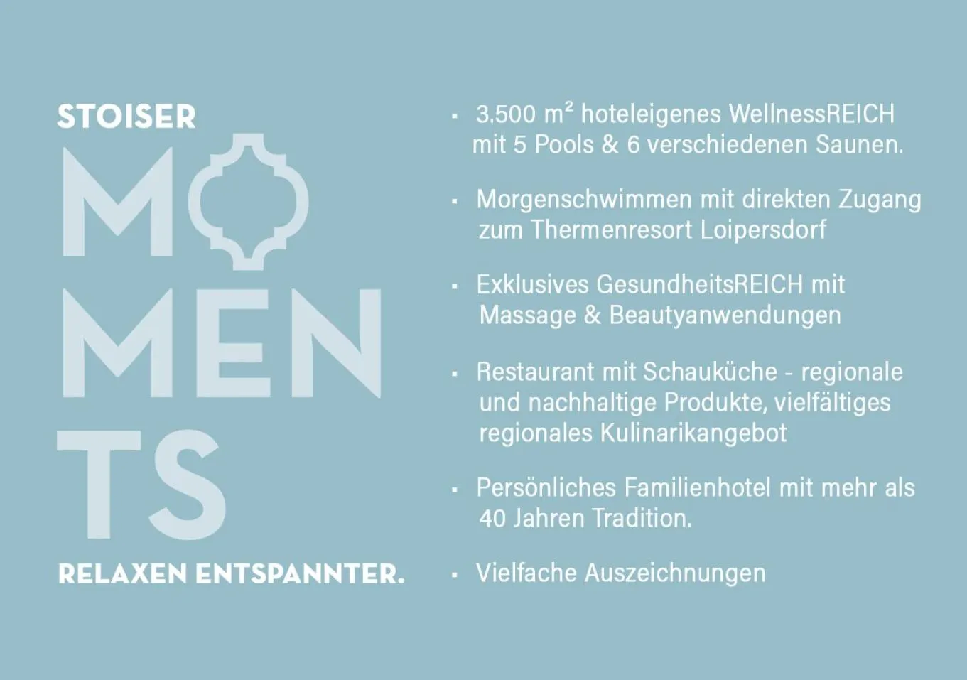 Spa and wellness centre/facilities in Hotel Stoiser