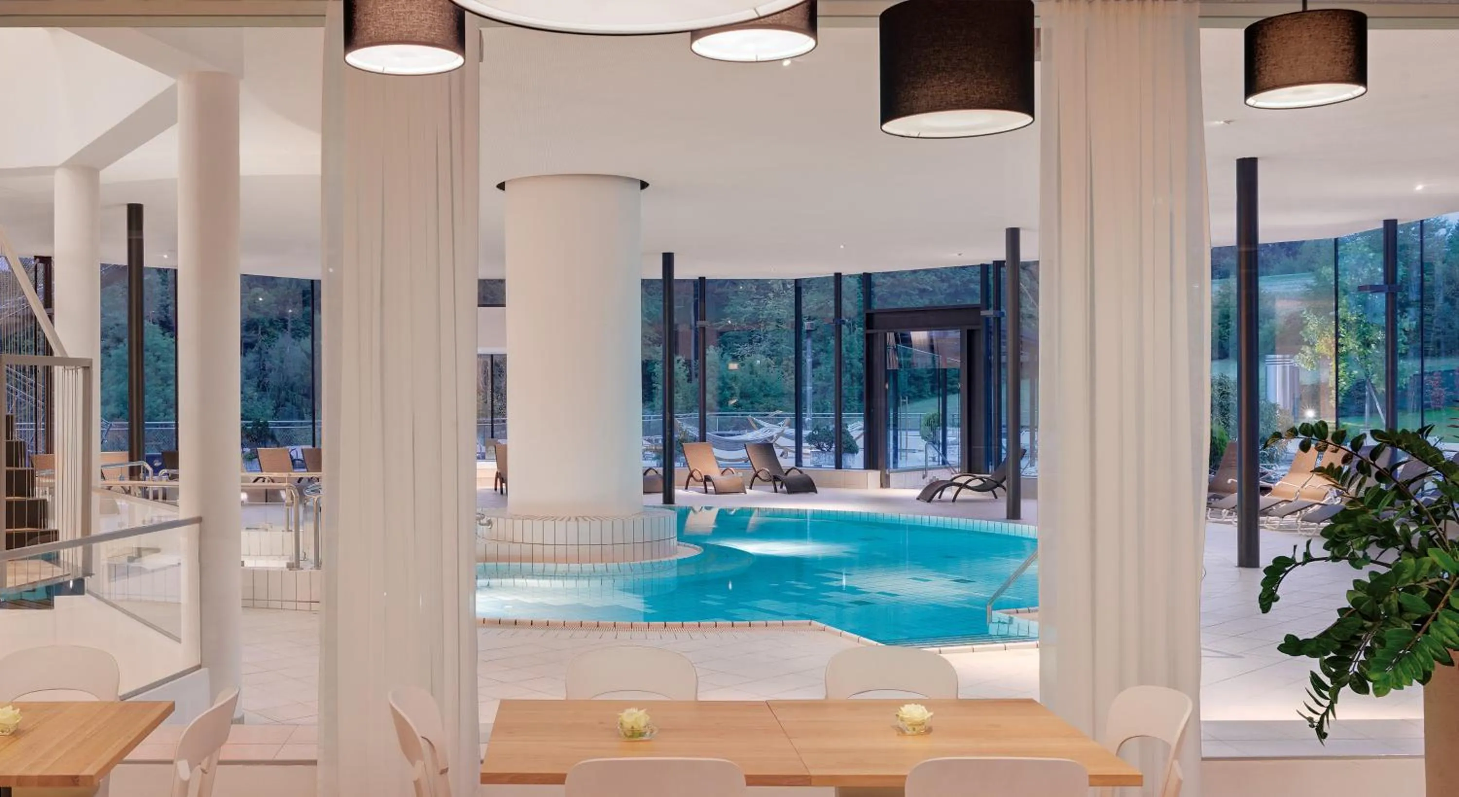 Swimming pool in Hotel Stoiser