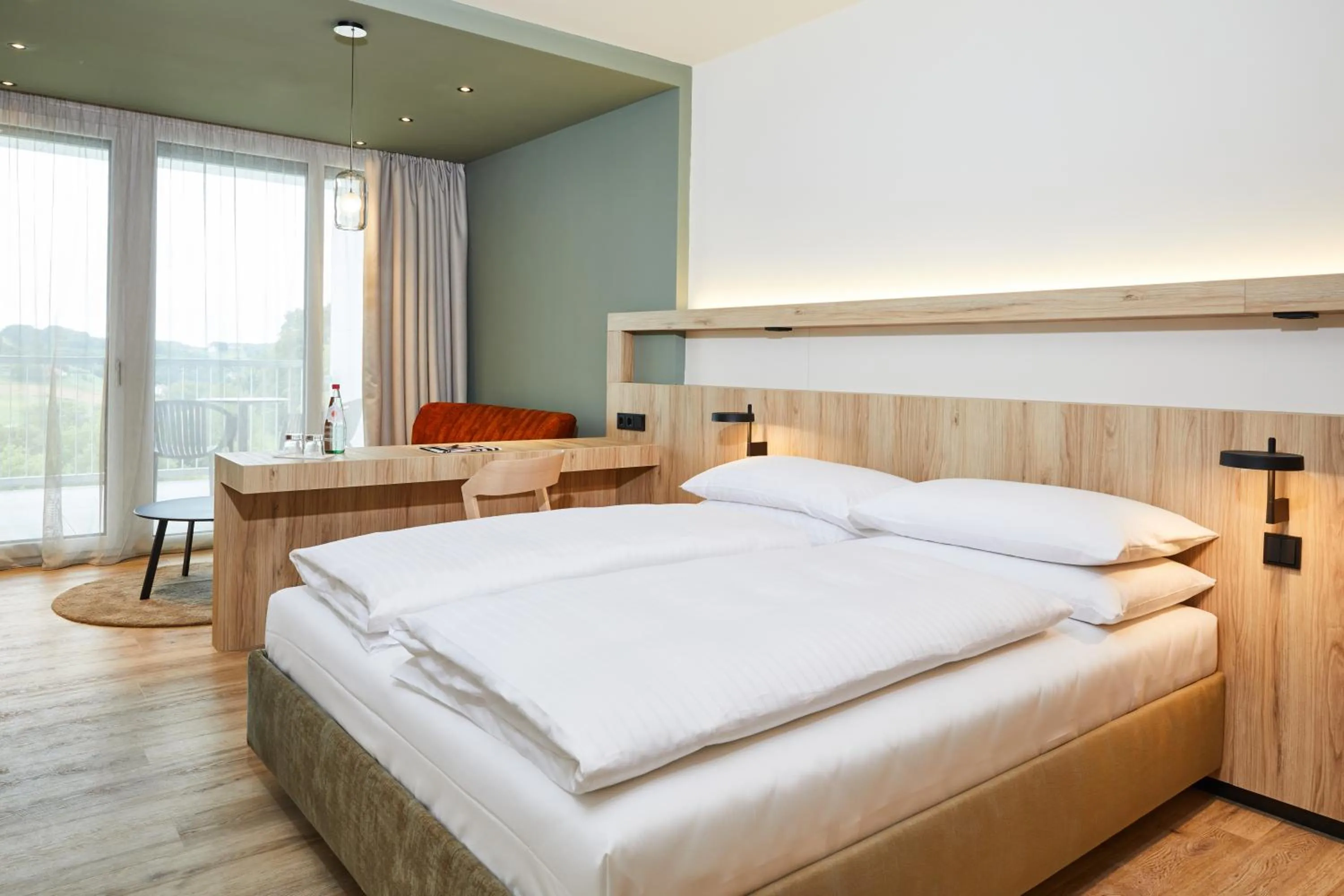 Bed in Hotel Stoiser