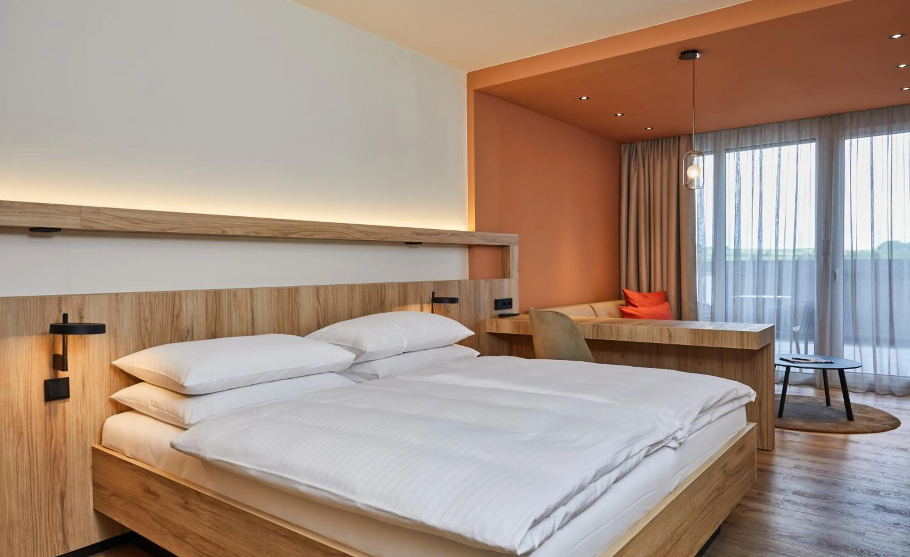 Bed in Hotel Stoiser
