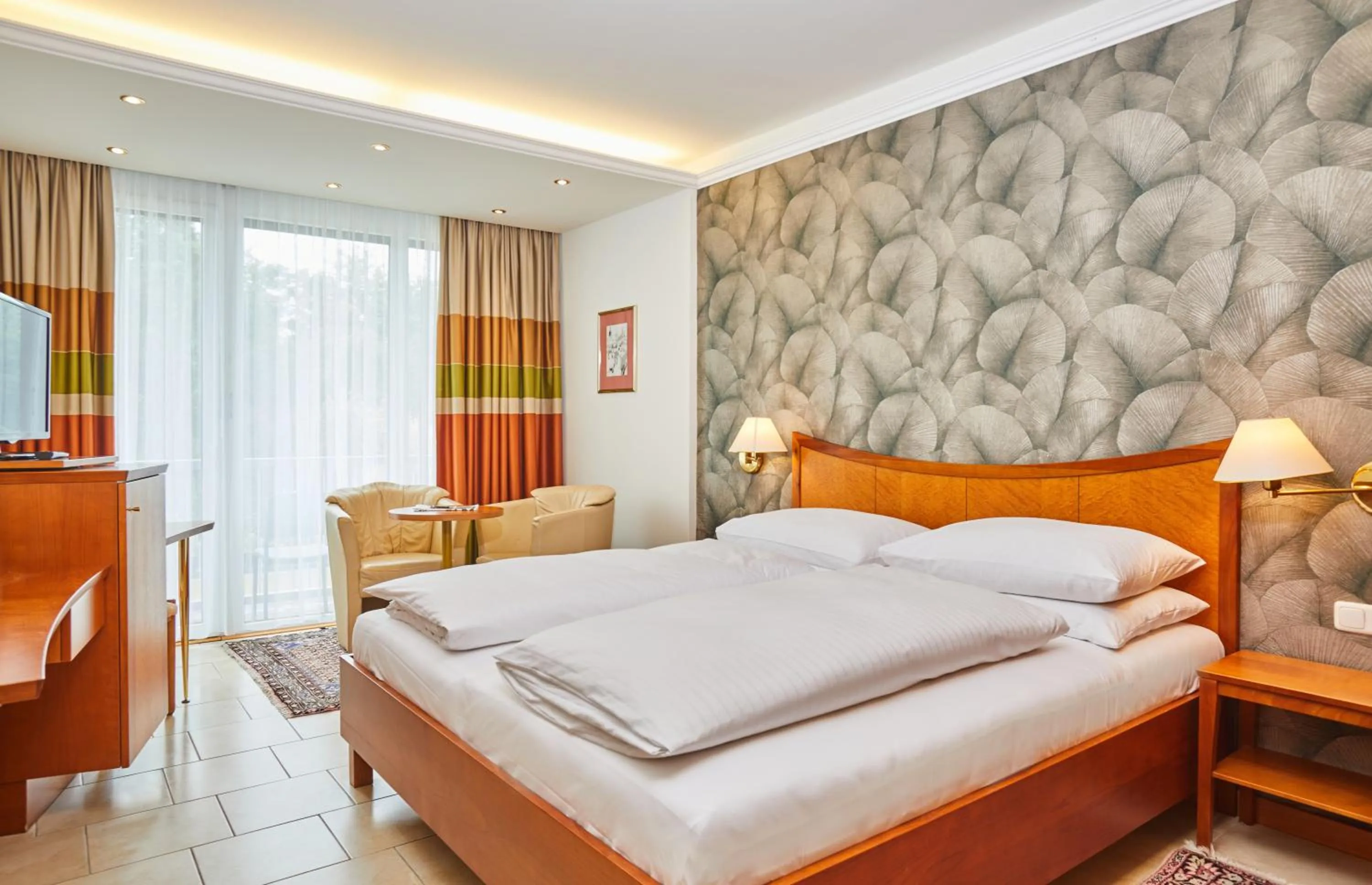 Bed in Hotel Stoiser