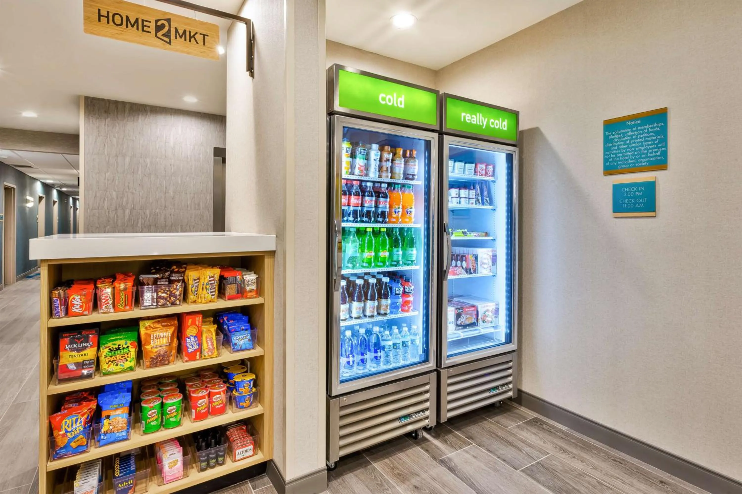 On-site shops in Home2 Suites Wilmington