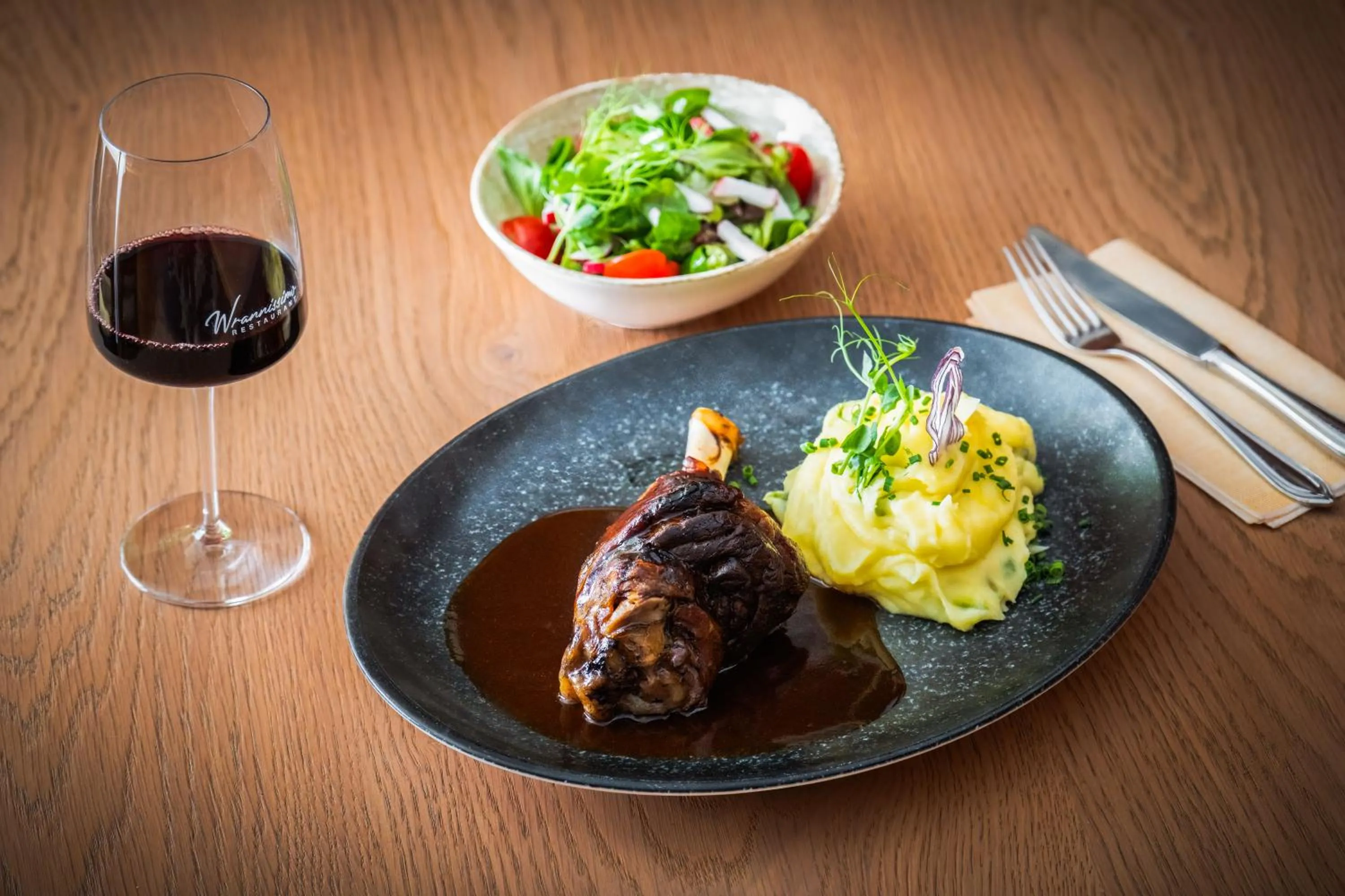 Restaurant/places to eat in Hotel Post Wrann