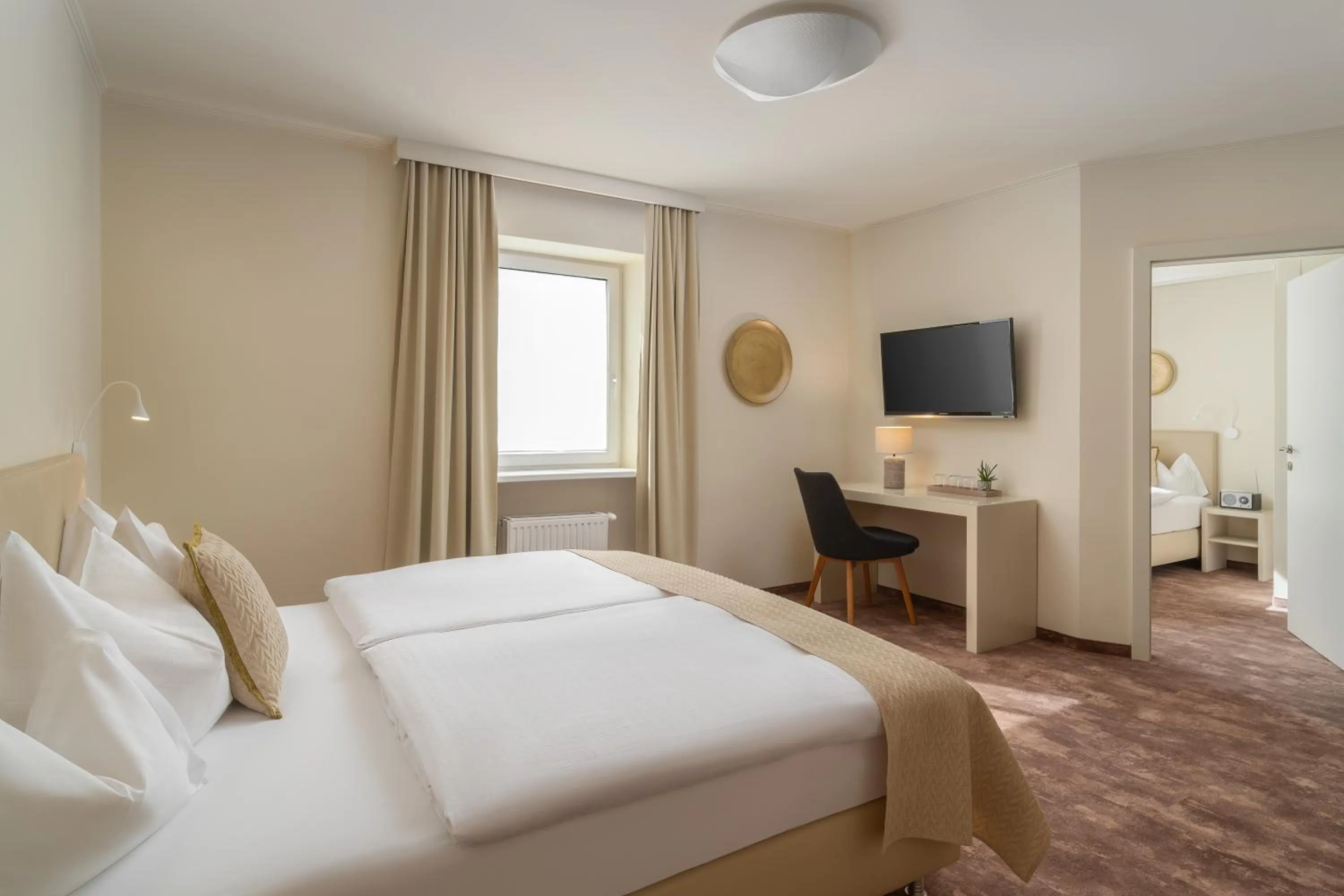 Bed in Hotel Post Wrann