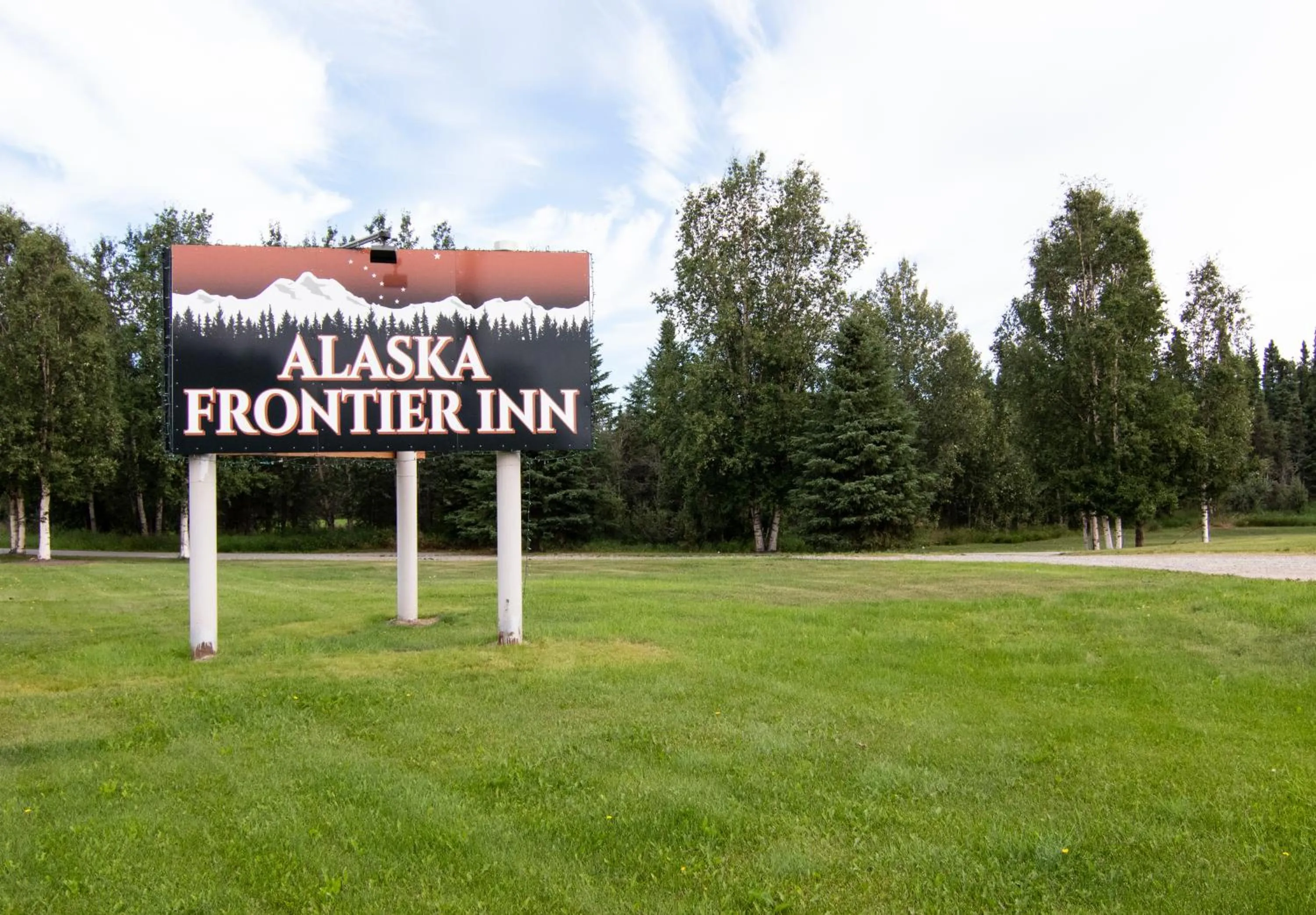 Property logo or sign in Alaska Frontier Inn