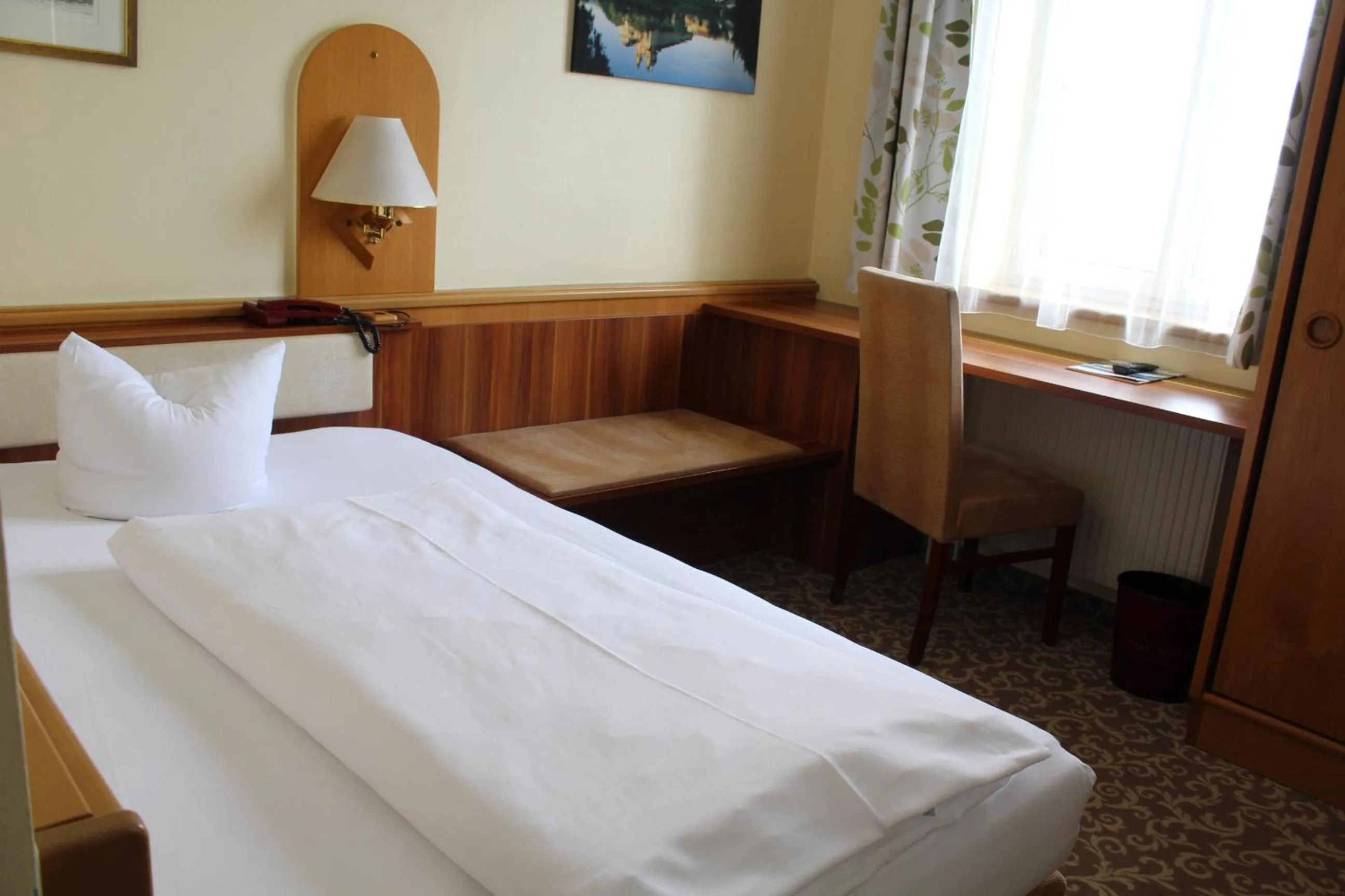 Bed in Hotel Wachau