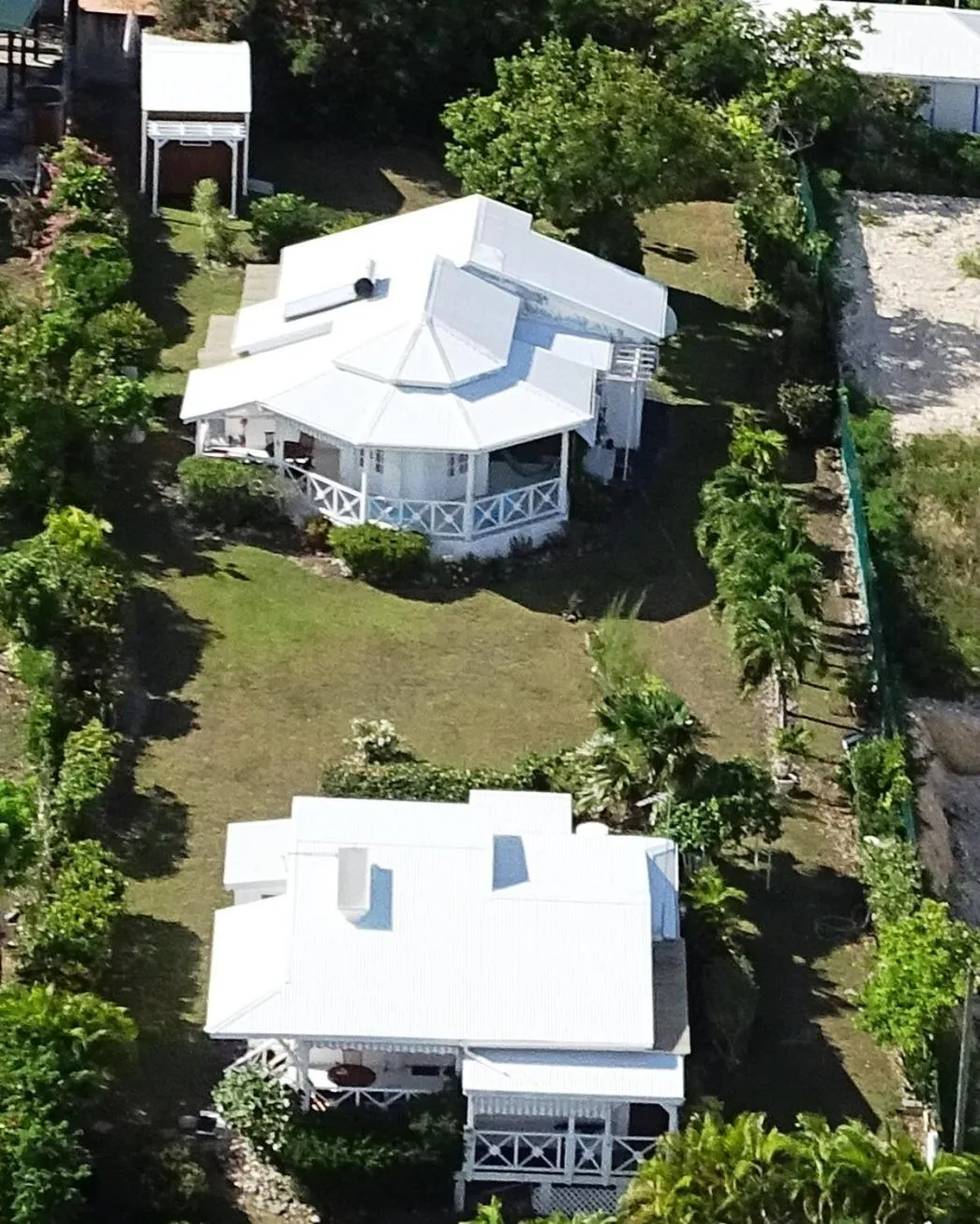 Bird's eye view in La villa les palmiers simplicité convivialité