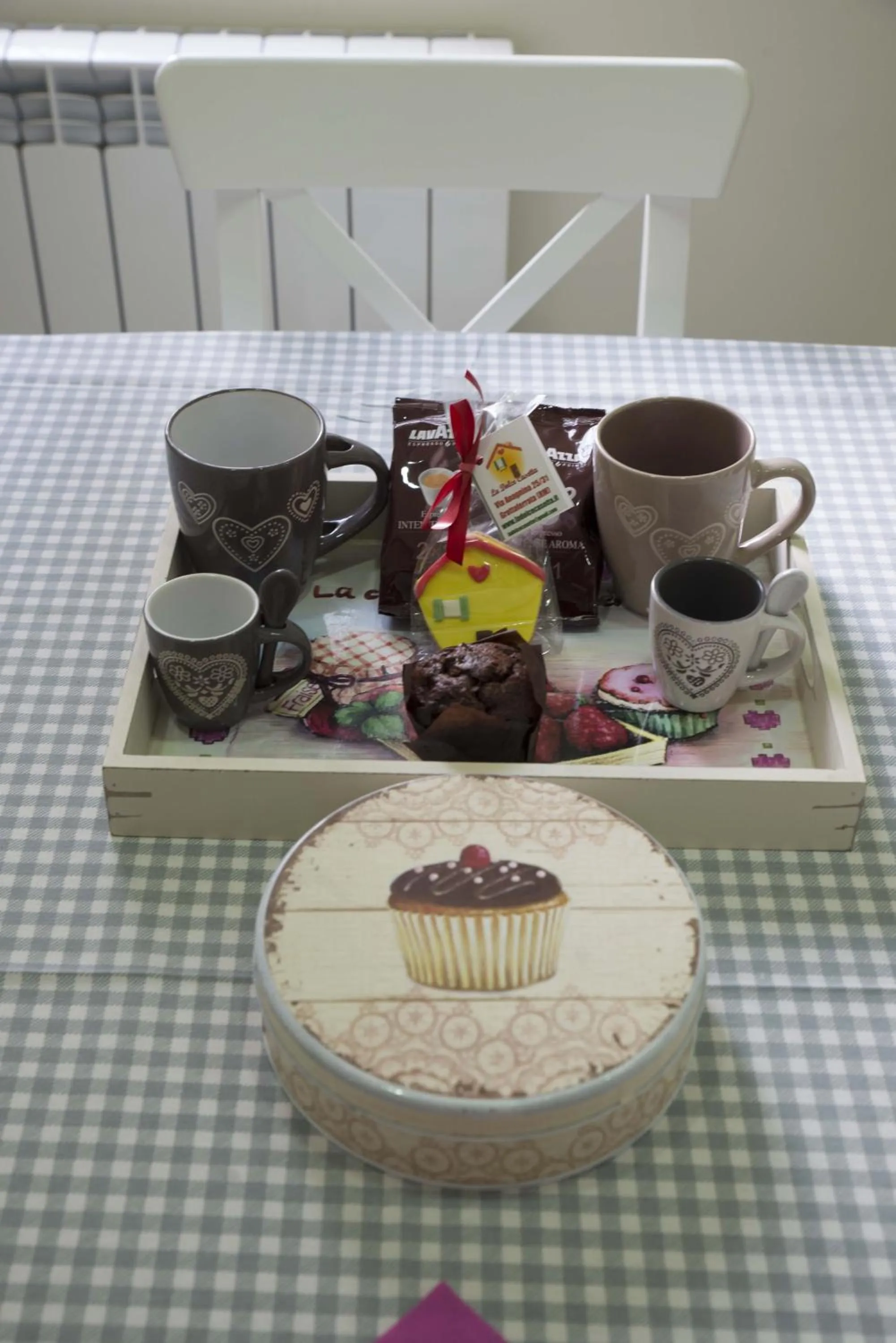 Dining area in La Dolce Casetta
