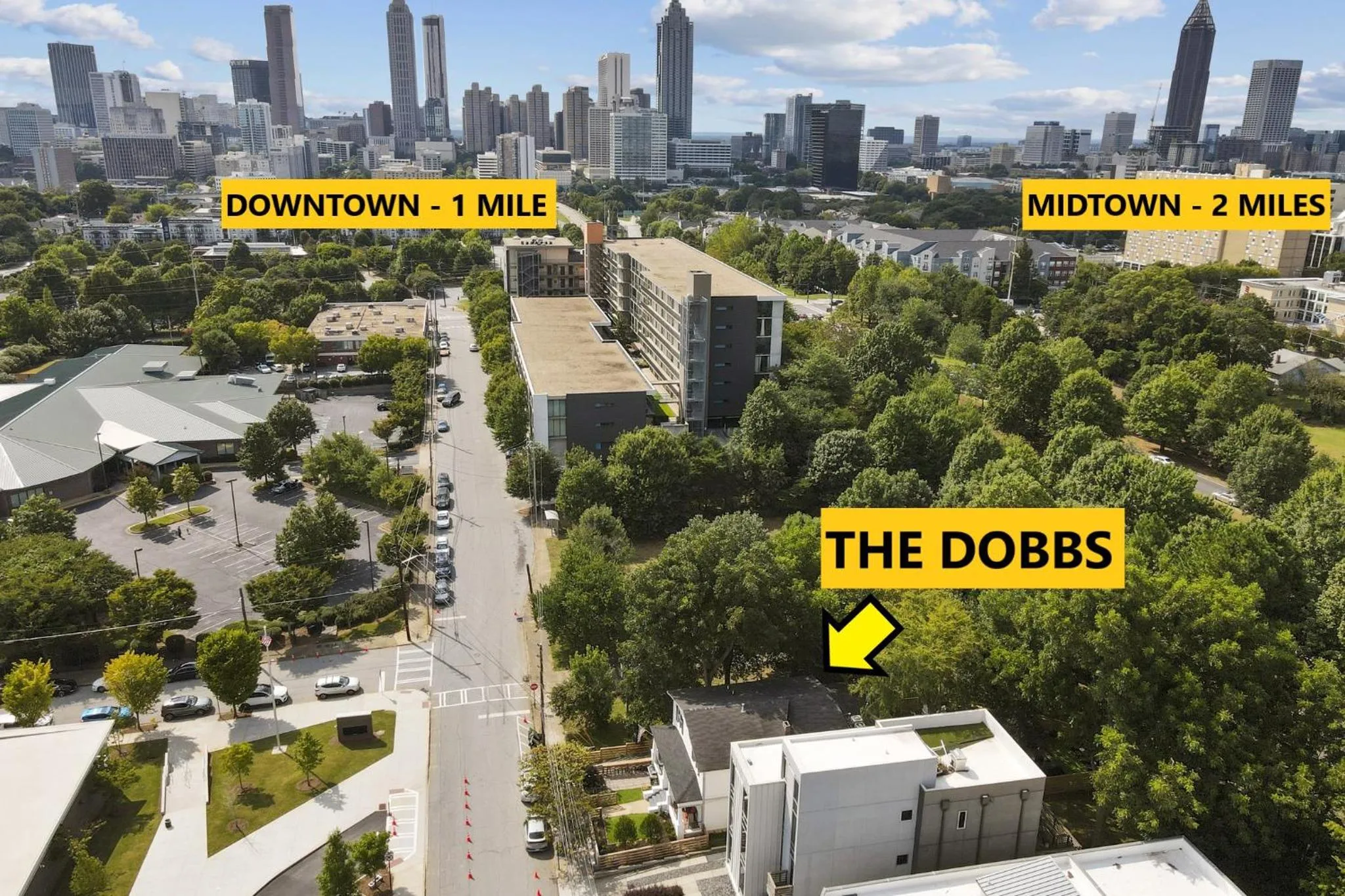 Property building in The Dobbs Atlanta Beltline - Luxury & Location, 1 Mile to Downtown Atlanta