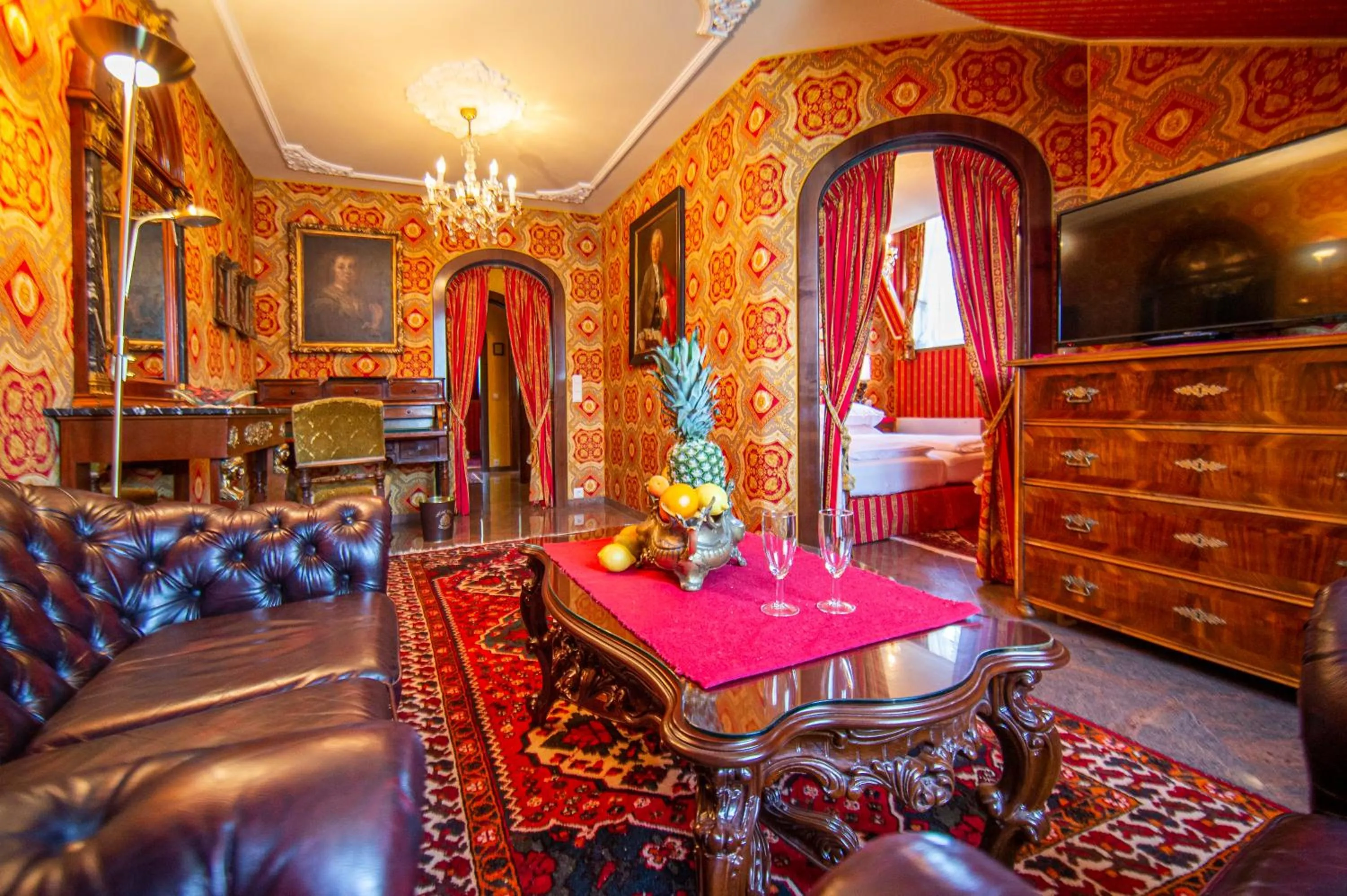 Living room in Seehotel Porcia