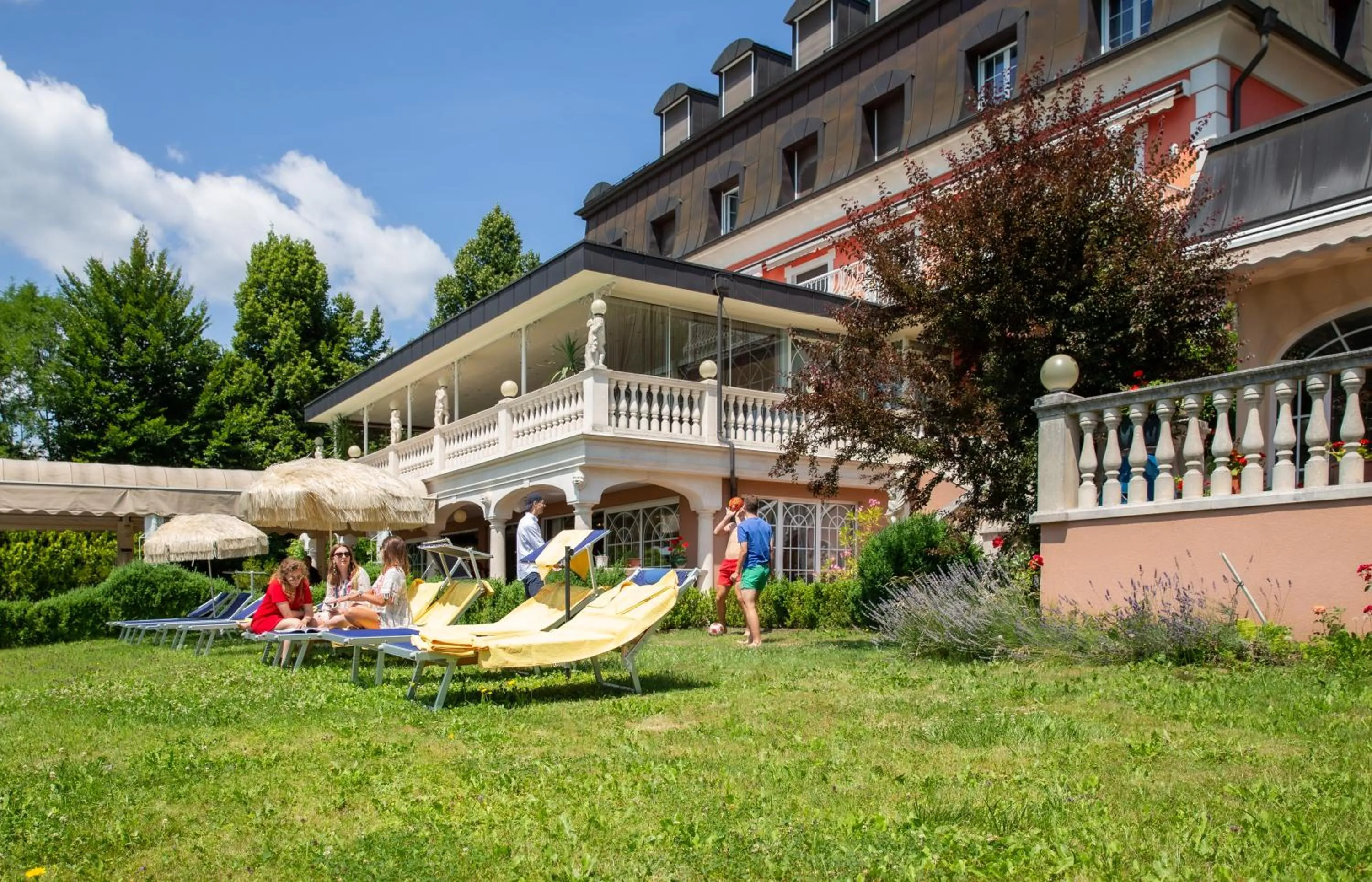 Property building in Seehotel Porcia