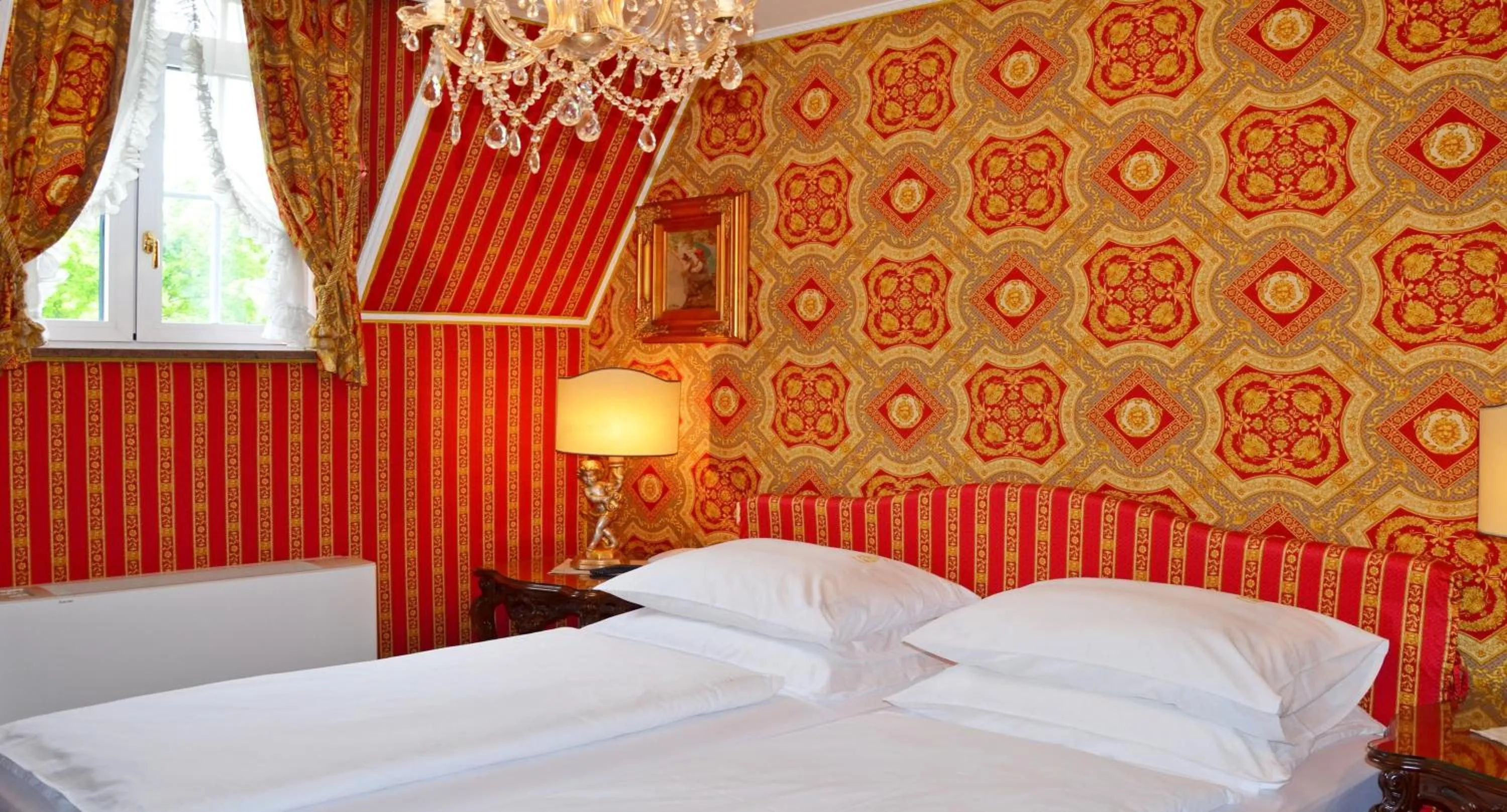 Bed in Seehotel Porcia