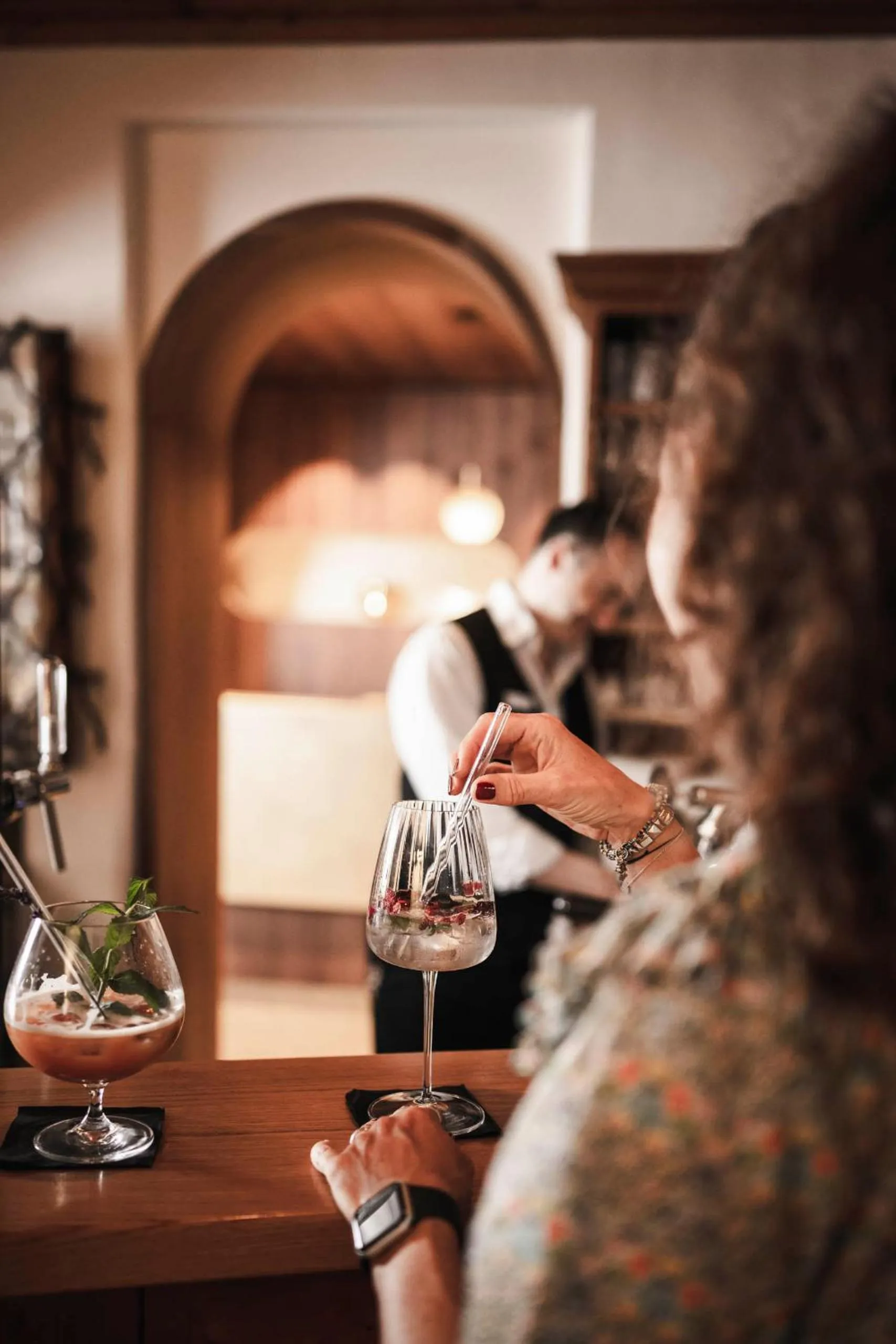 Lounge or bar in Strasserwirt - Ansitz zu Tirol