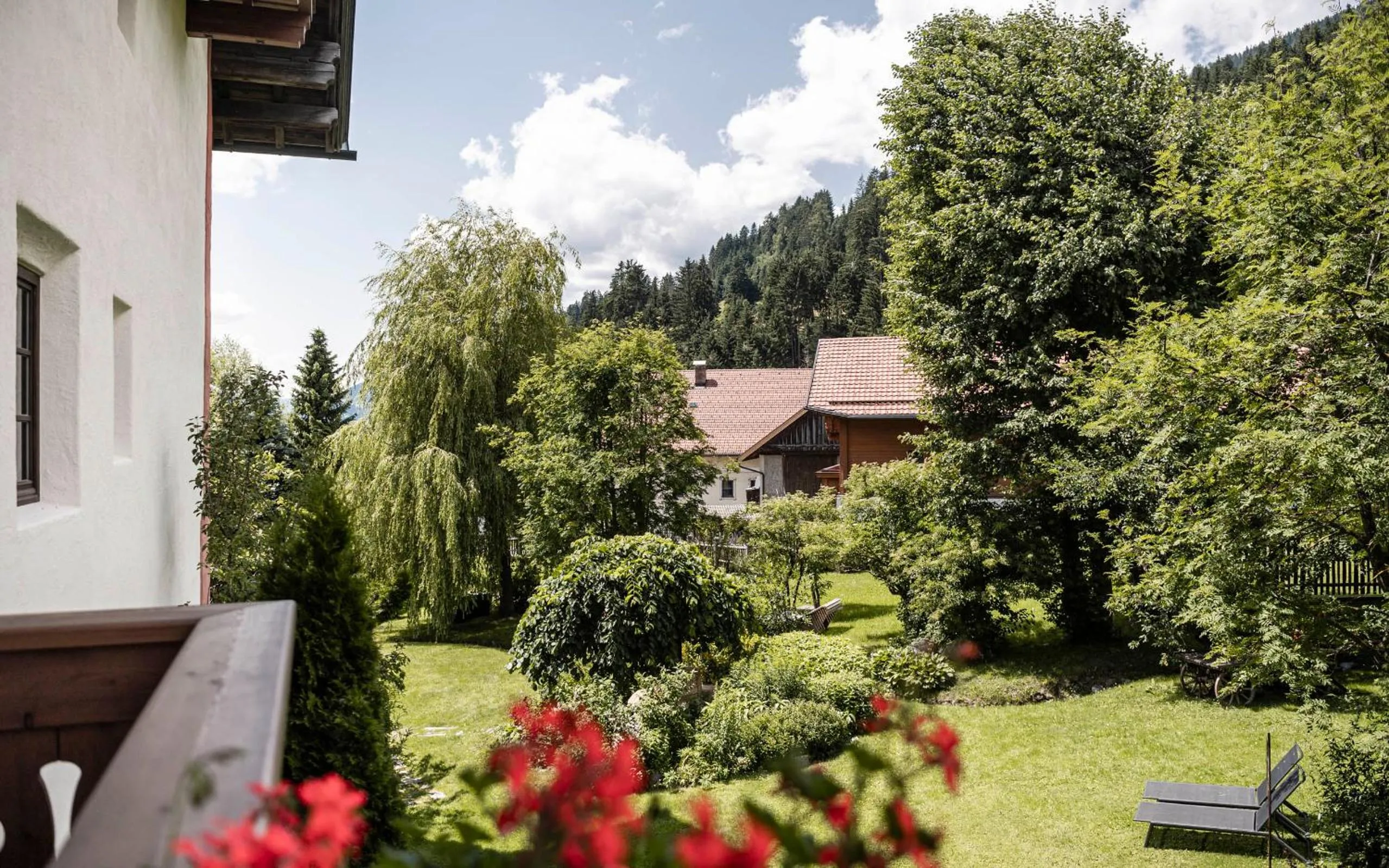 View (from property/room) in Strasserwirt - Ansitz zu Tirol