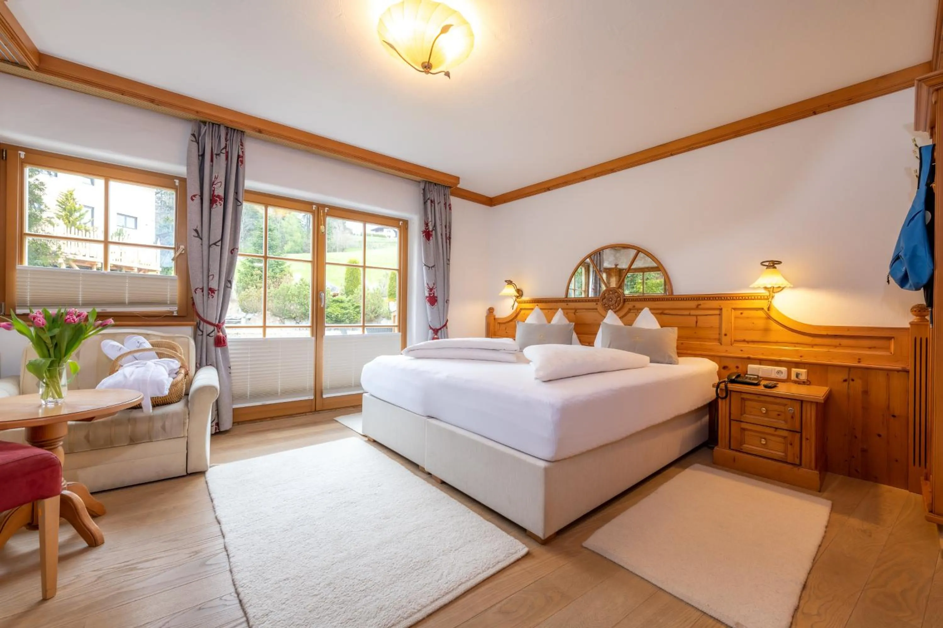 Photo of the whole room, Bed in Vitalhotel Sonnenhof