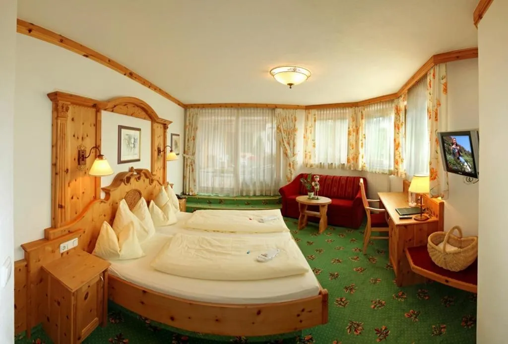 Bed in Vitalhotel Sonnenhof