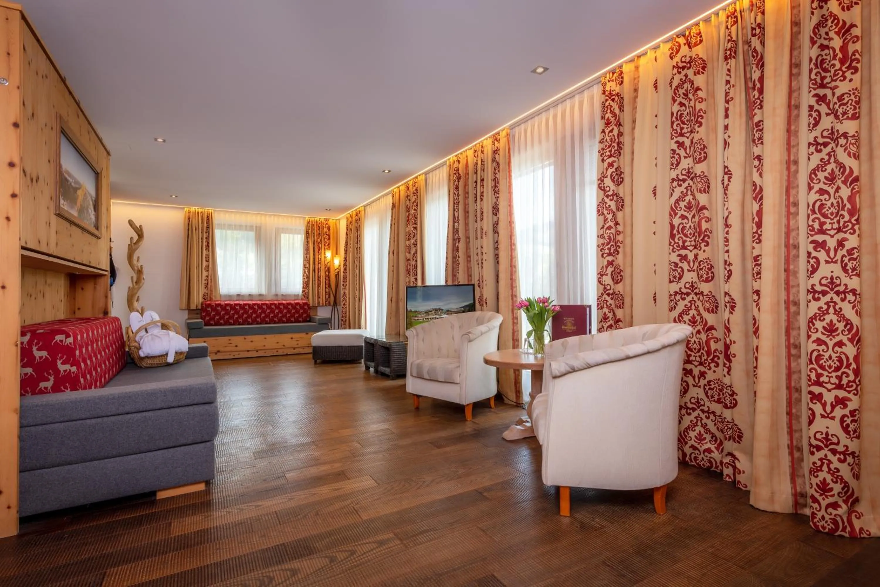 Photo of the whole room, Bed in Vitalhotel Sonnenhof