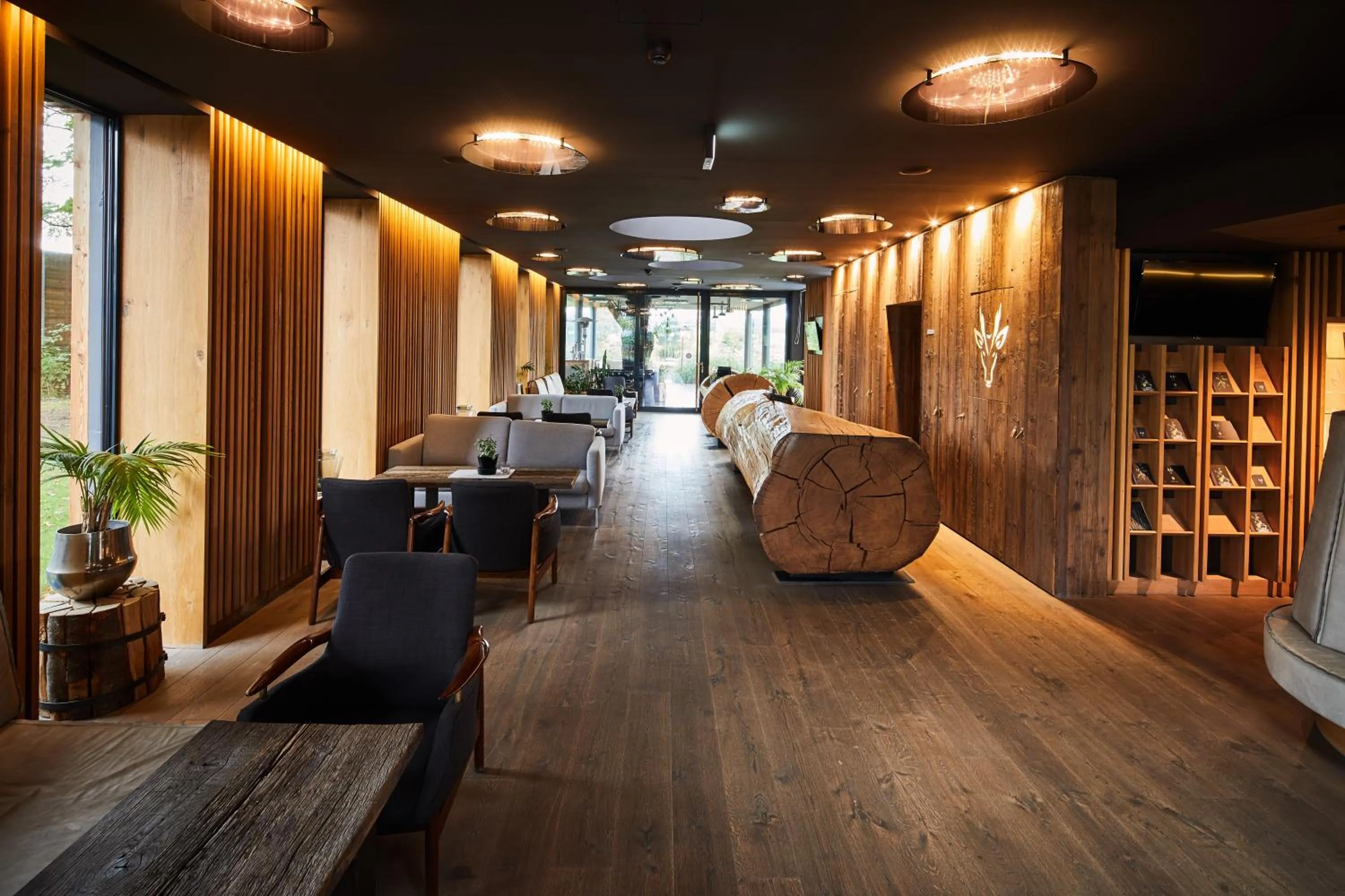 Lobby or reception in Hotel Gerl