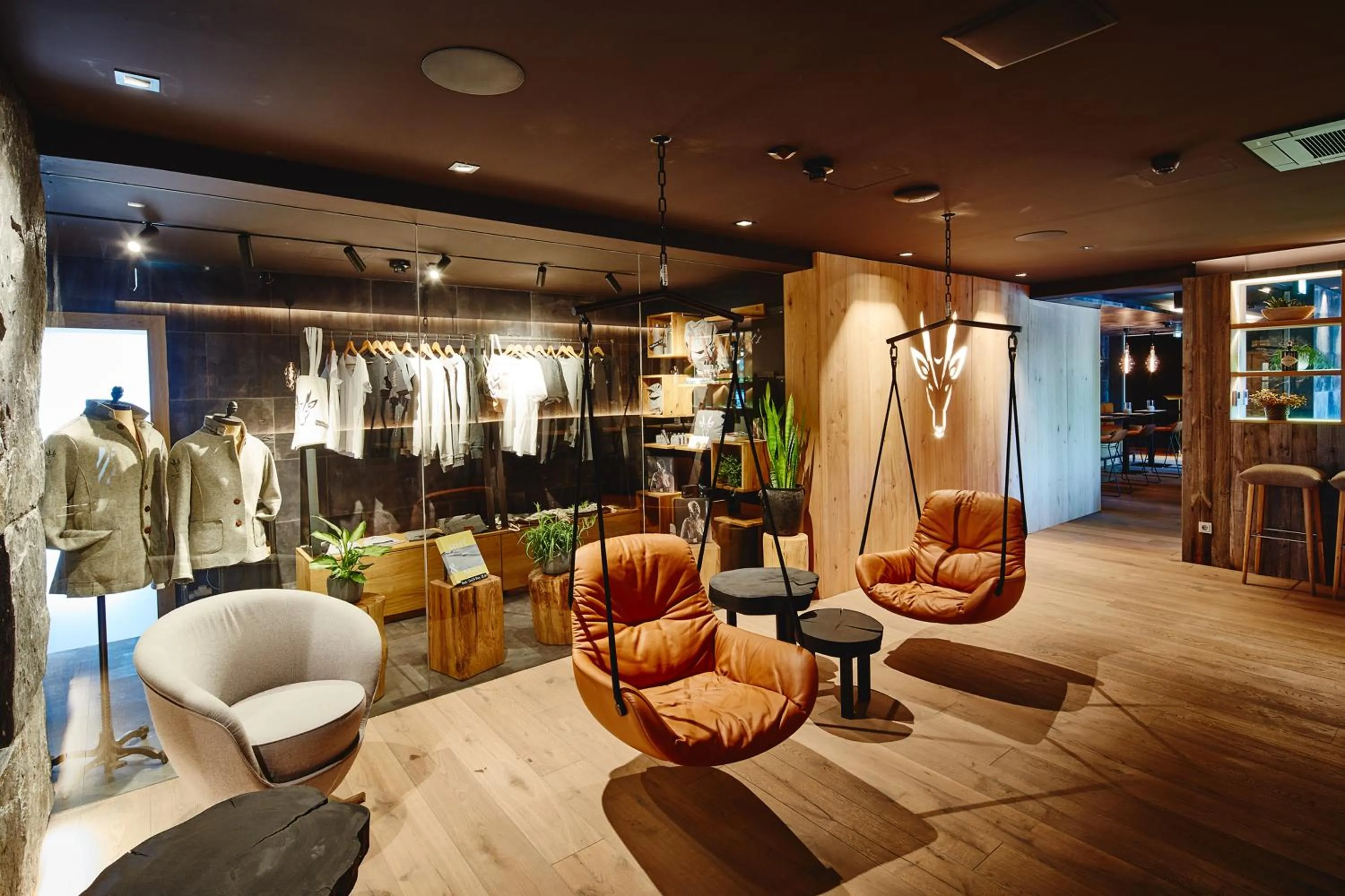 Lobby or reception in Hotel Gerl