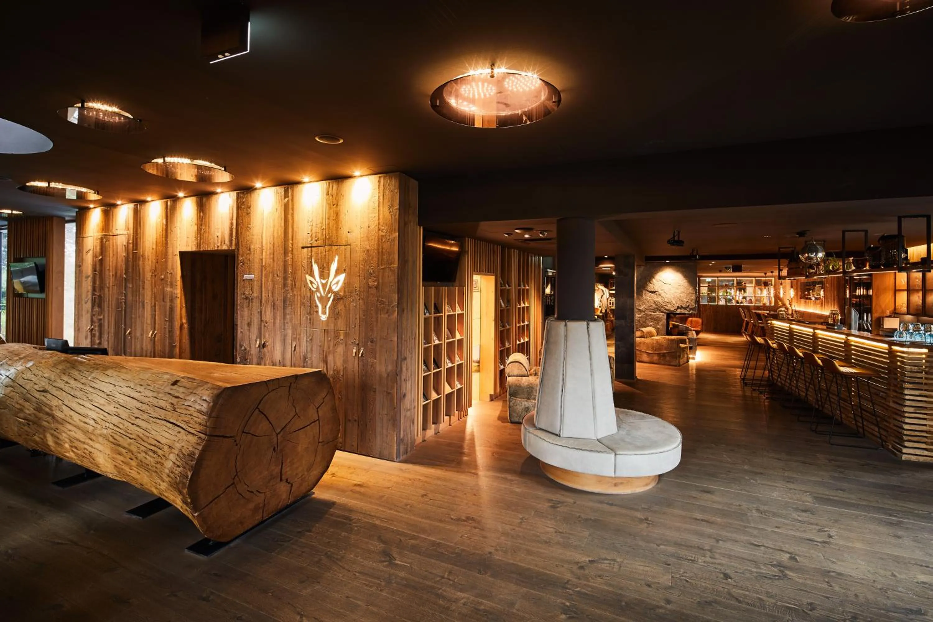 Lobby or reception in Hotel Gerl