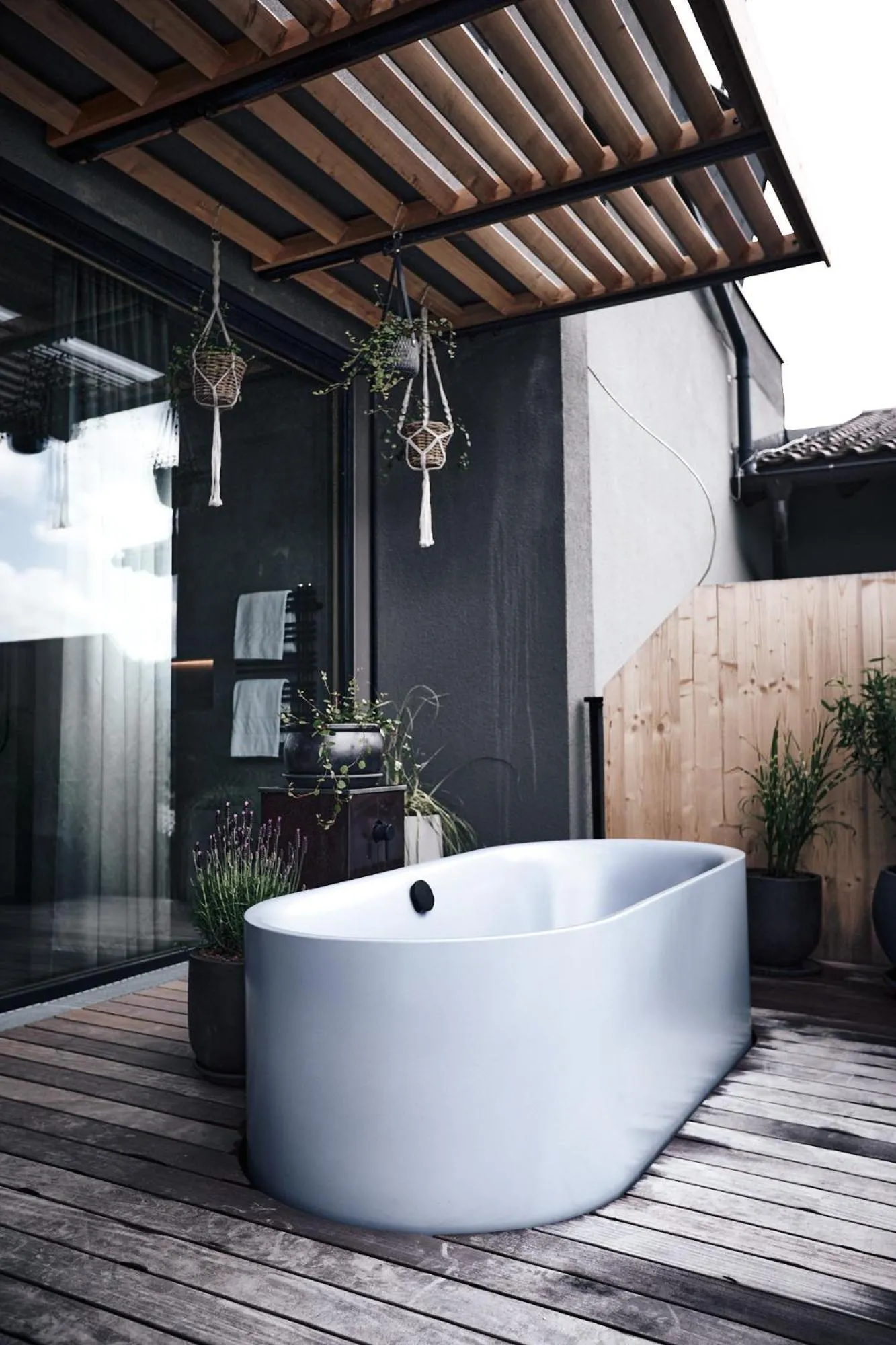 Open Air Bath in Hotel Gerl