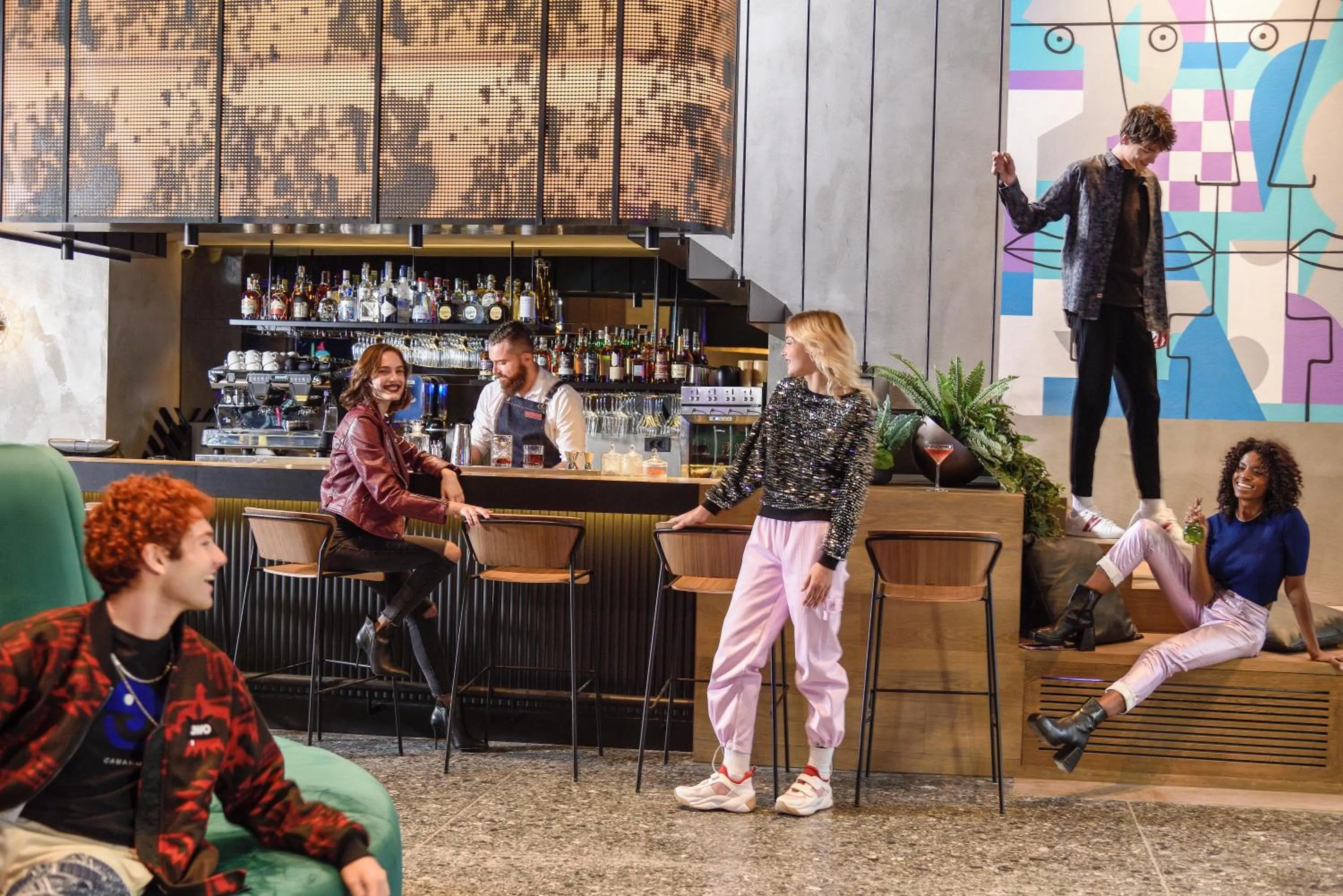 Lounge or bar in ONOMA Hotel