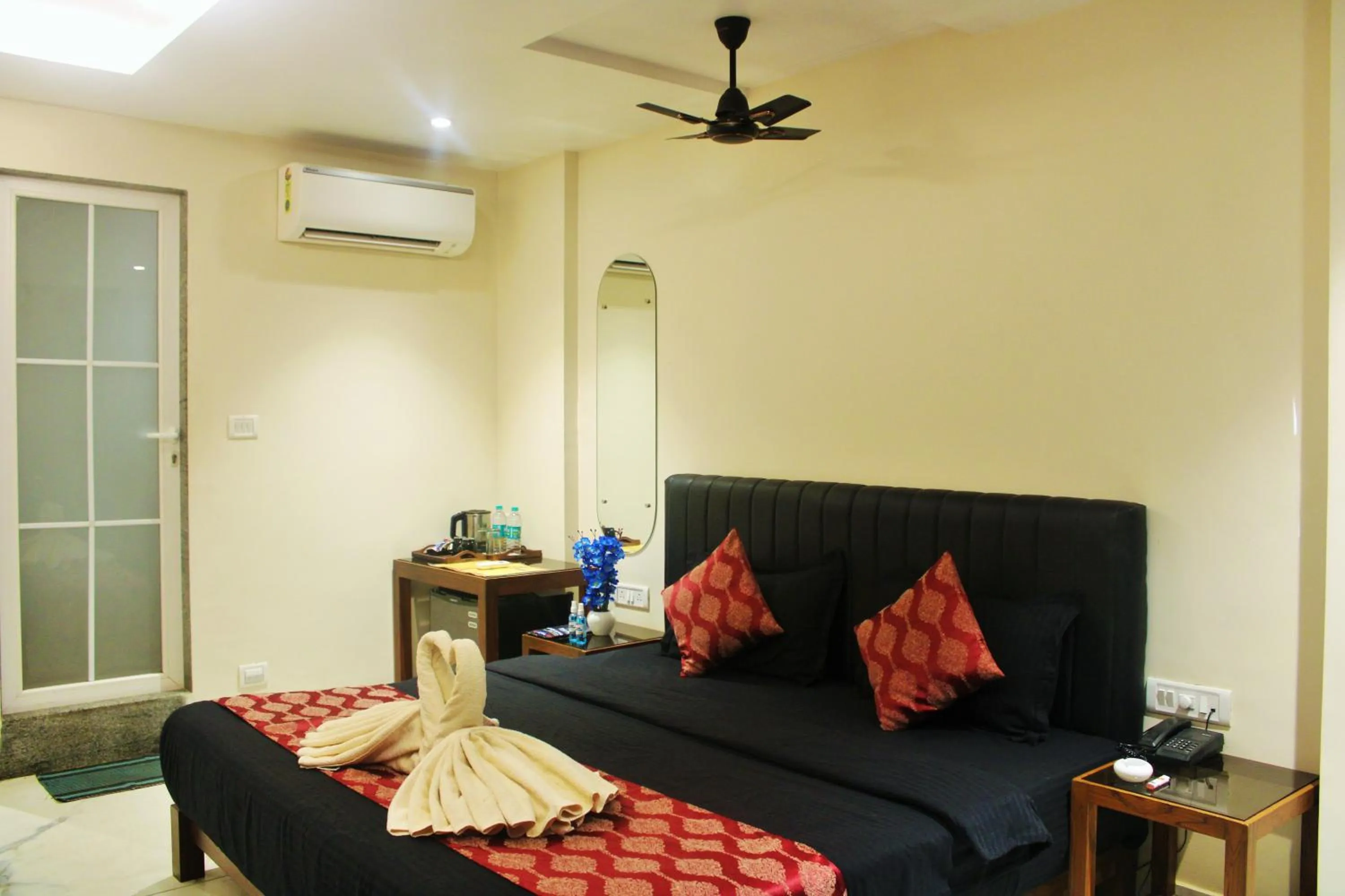 Bed in Wotel Calangute Goa