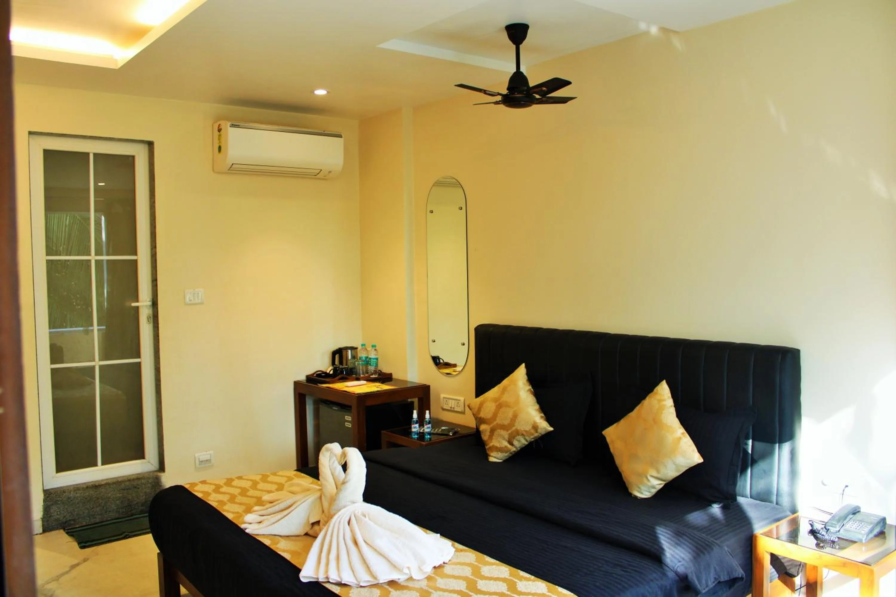 Bed in Wotel Calangute Goa