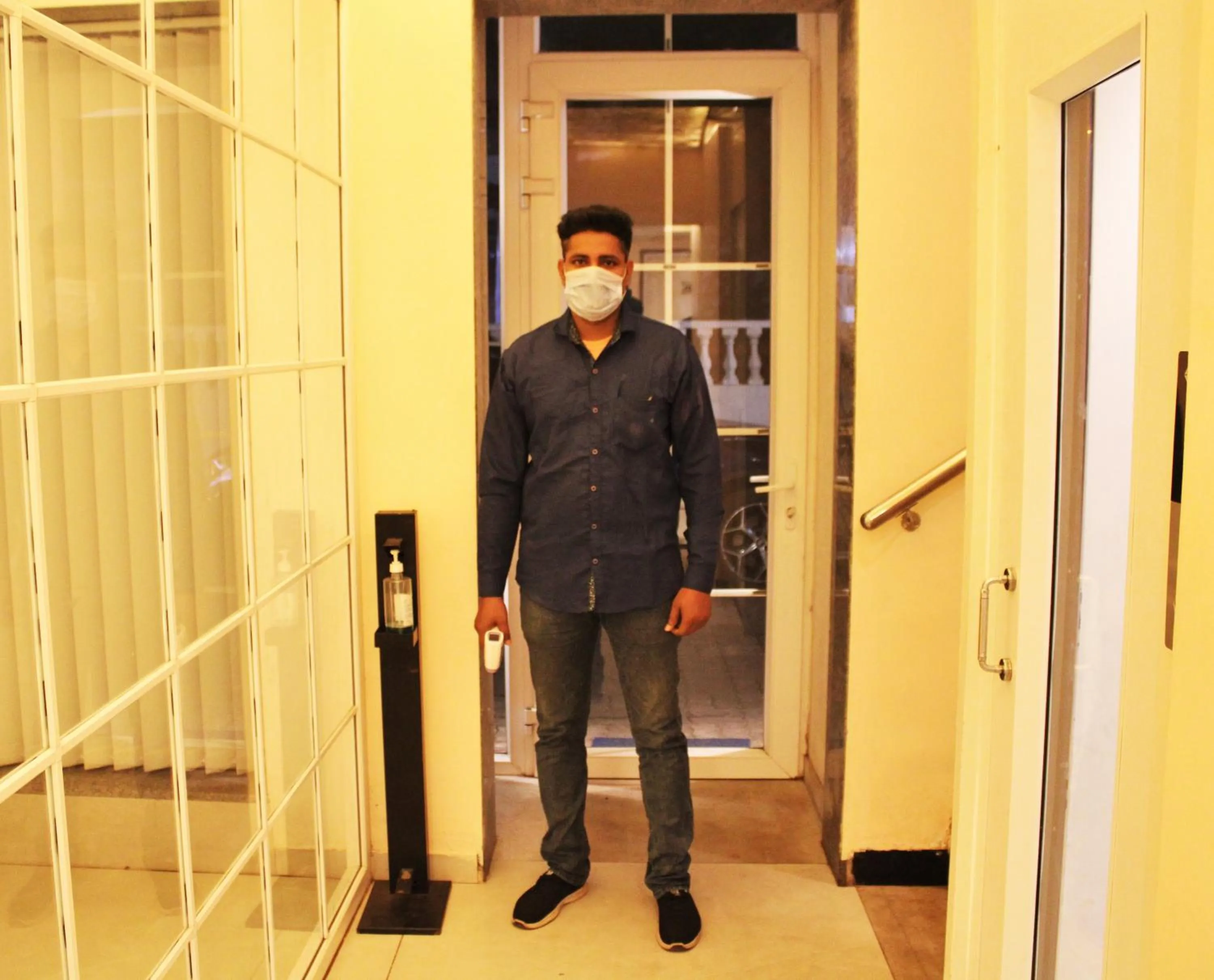 Facade/entrance in Wotel Calangute Goa