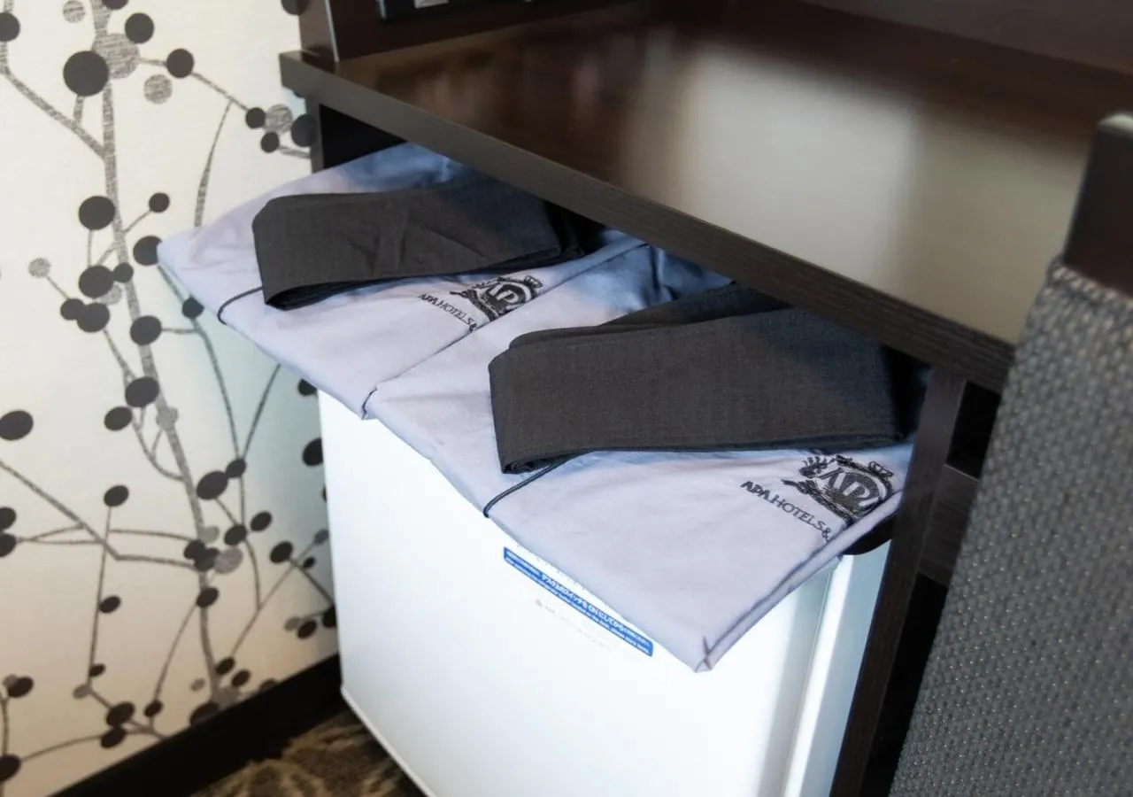 Photo of the whole room, Bed in APA Hotel Hakataeki Chikushiguchi