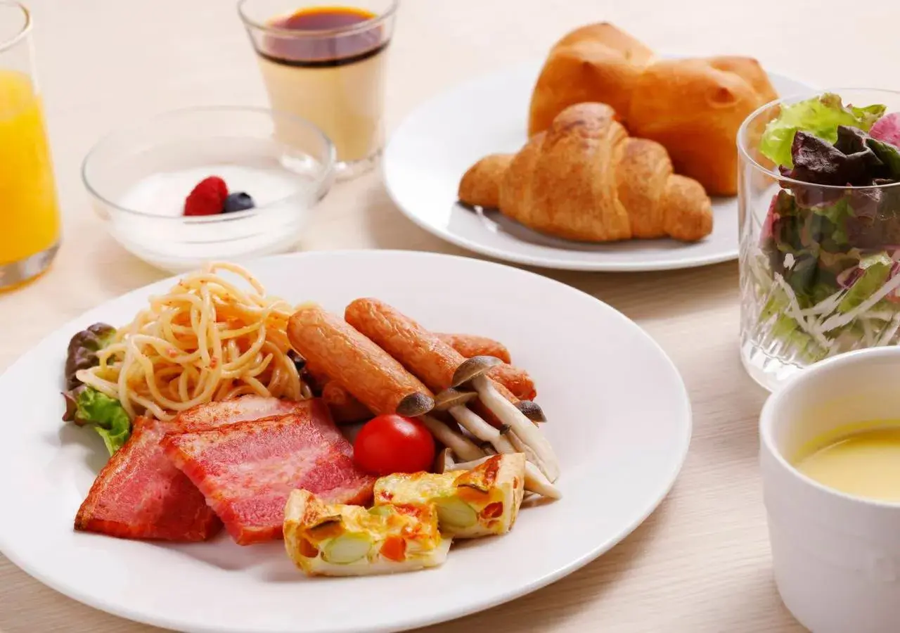 Breakfast in APA Hotel Hakataeki Chikushiguchi Breakfast in APA Hotel Hakataeki Chikushiguchi