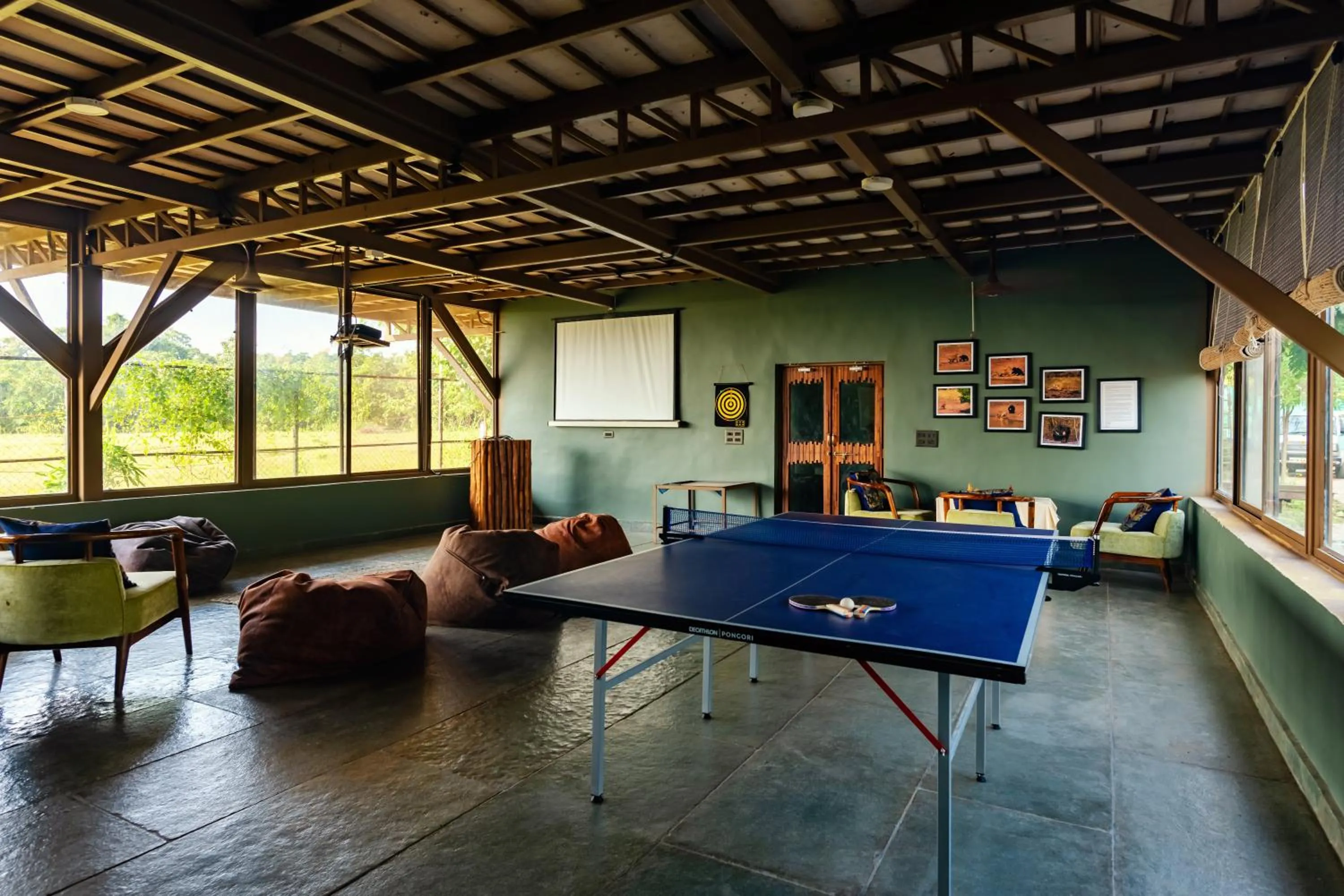 Game Room in Tadoba Jungle Camp