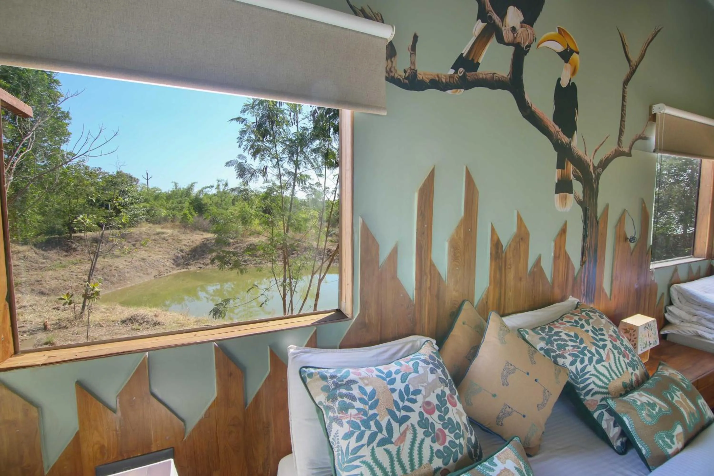 View (from property/room) in Tadoba Jungle Camp