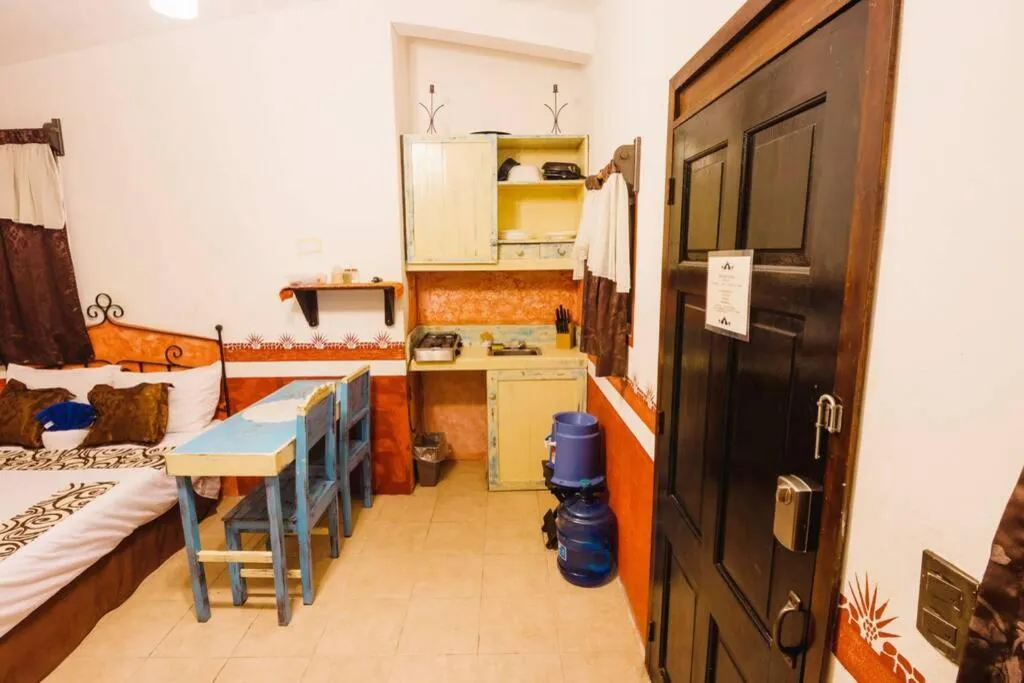 Bed in Private Beachhouse Hacienda Antigua