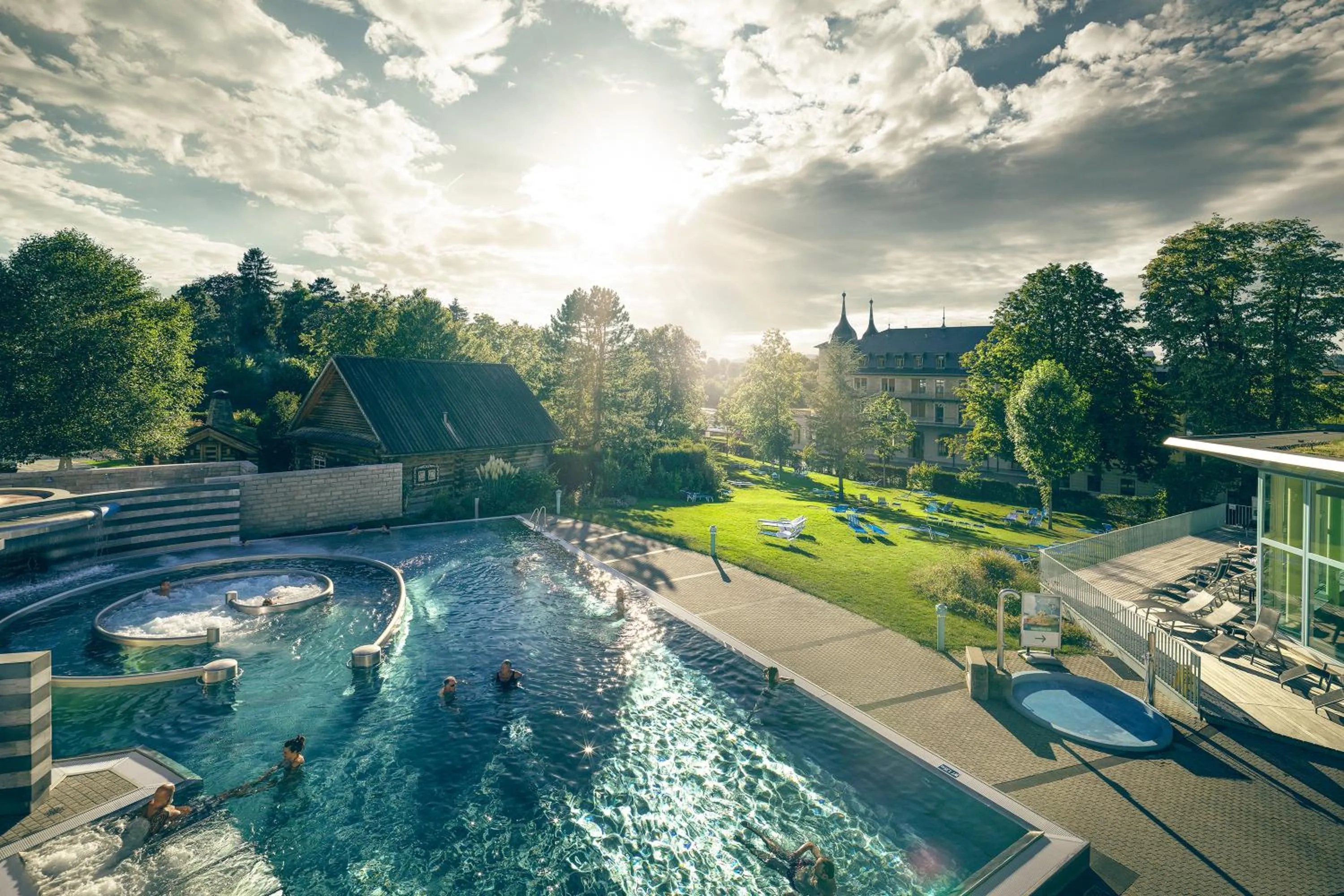 Spa and wellness centre/facilities in Park-Hotel am Rhein - Gesundheitshotel und Residenzen