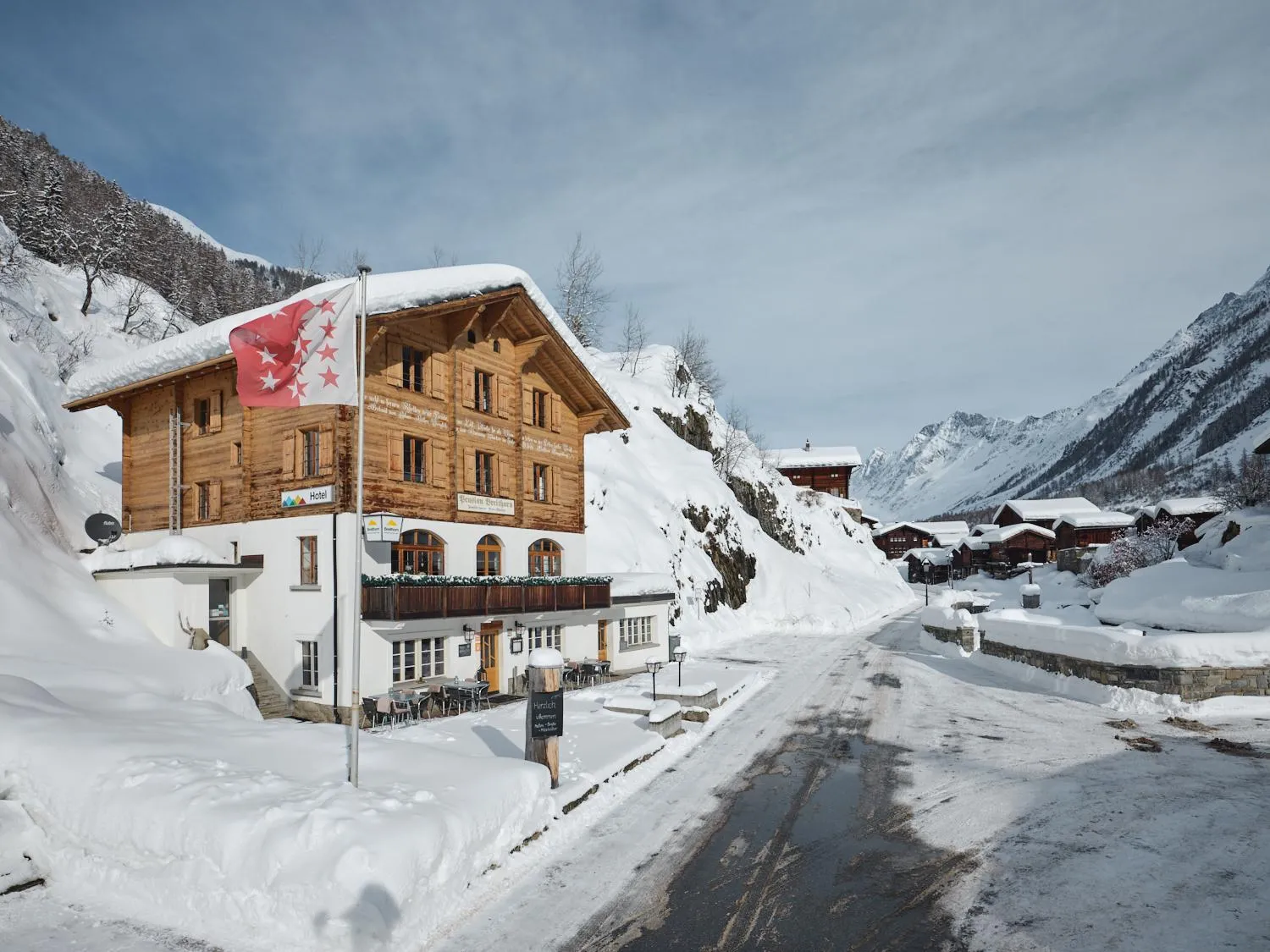 Property building in Hotel Breithorn