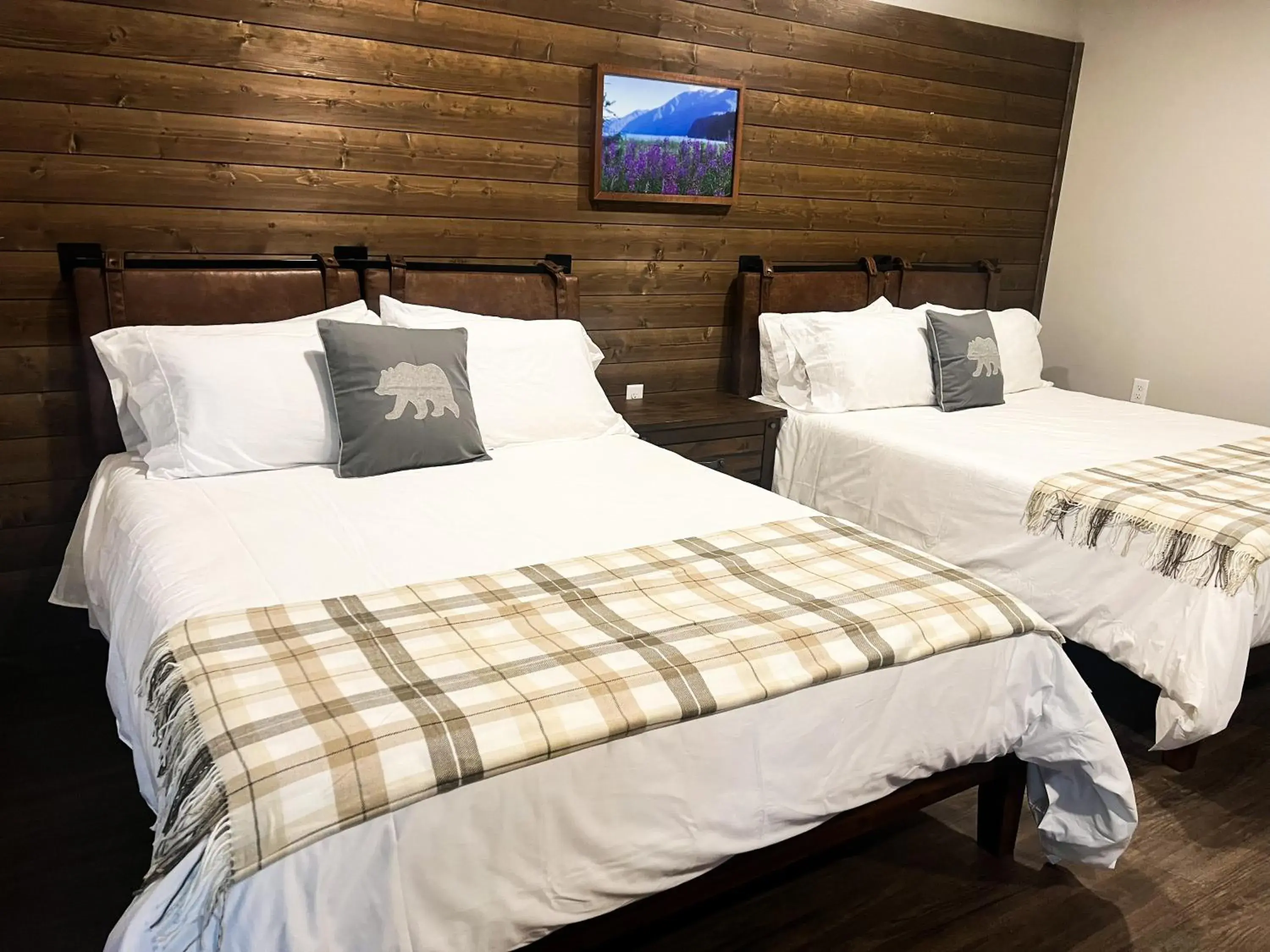 Bed in Spruce Lodge Bed in Spruce Lodge