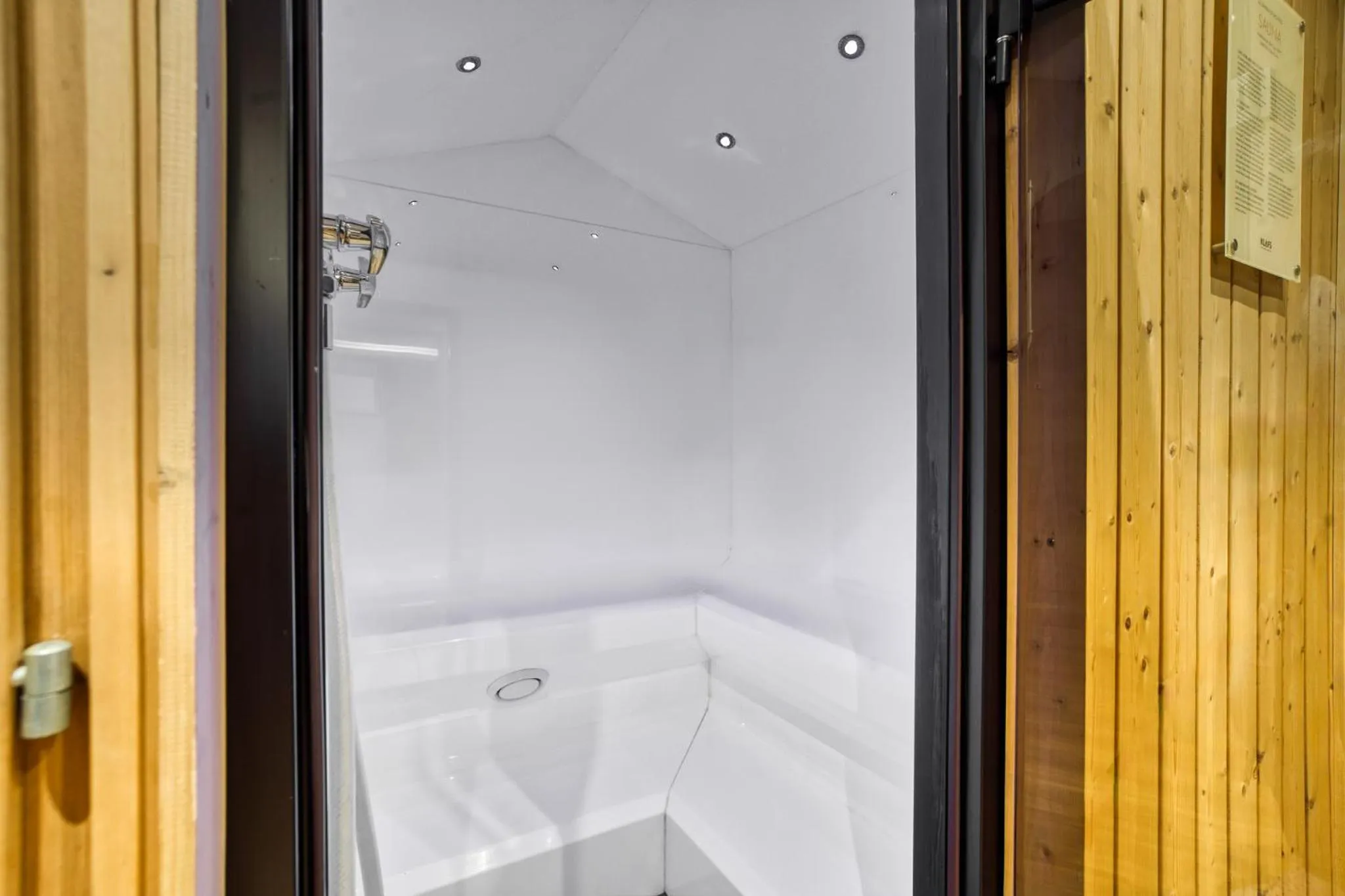 Steam room in Hotel Jägerhof