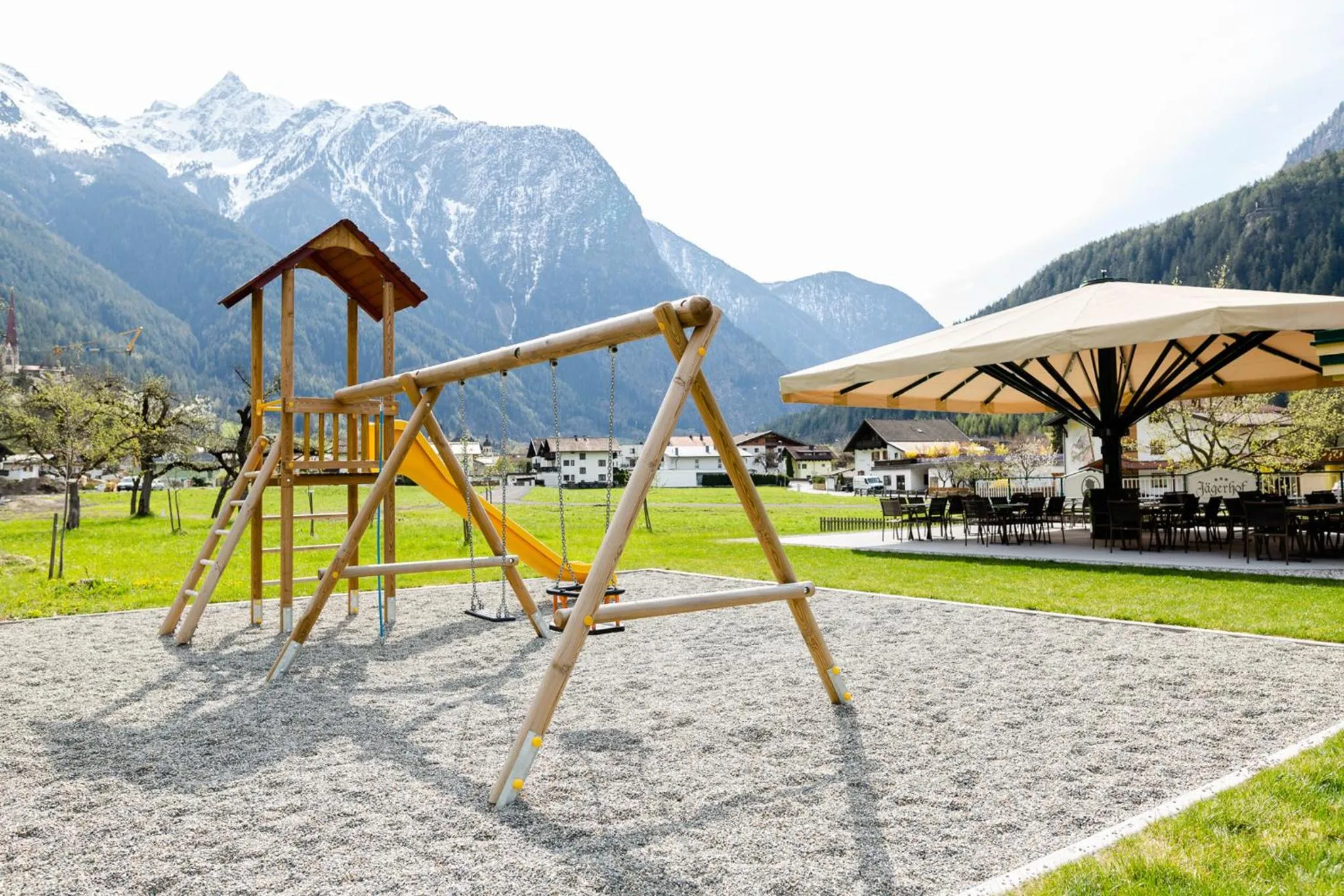 Children play ground in Hotel Jägerhof