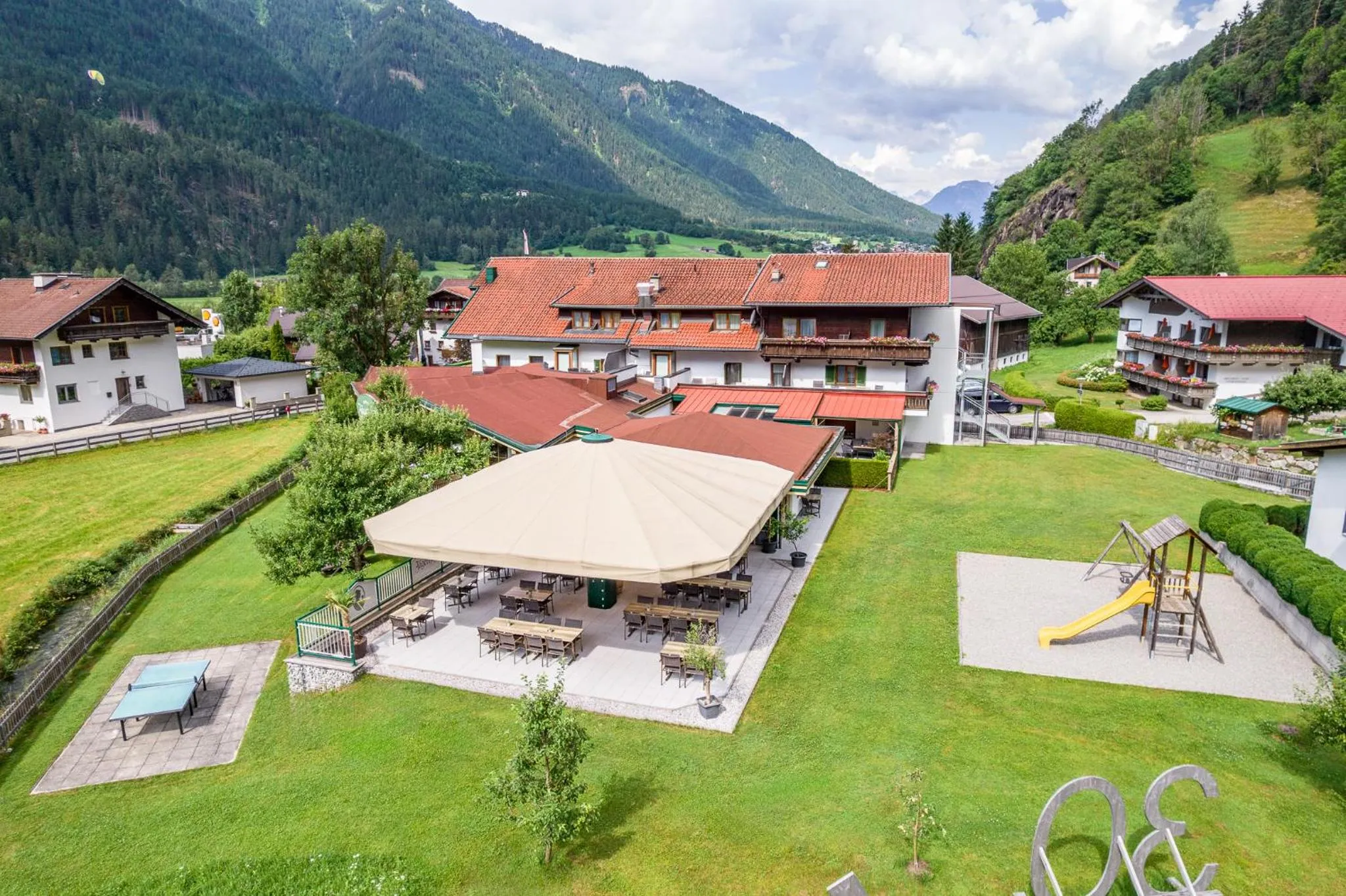 Bird's eye view in Hotel Jägerhof