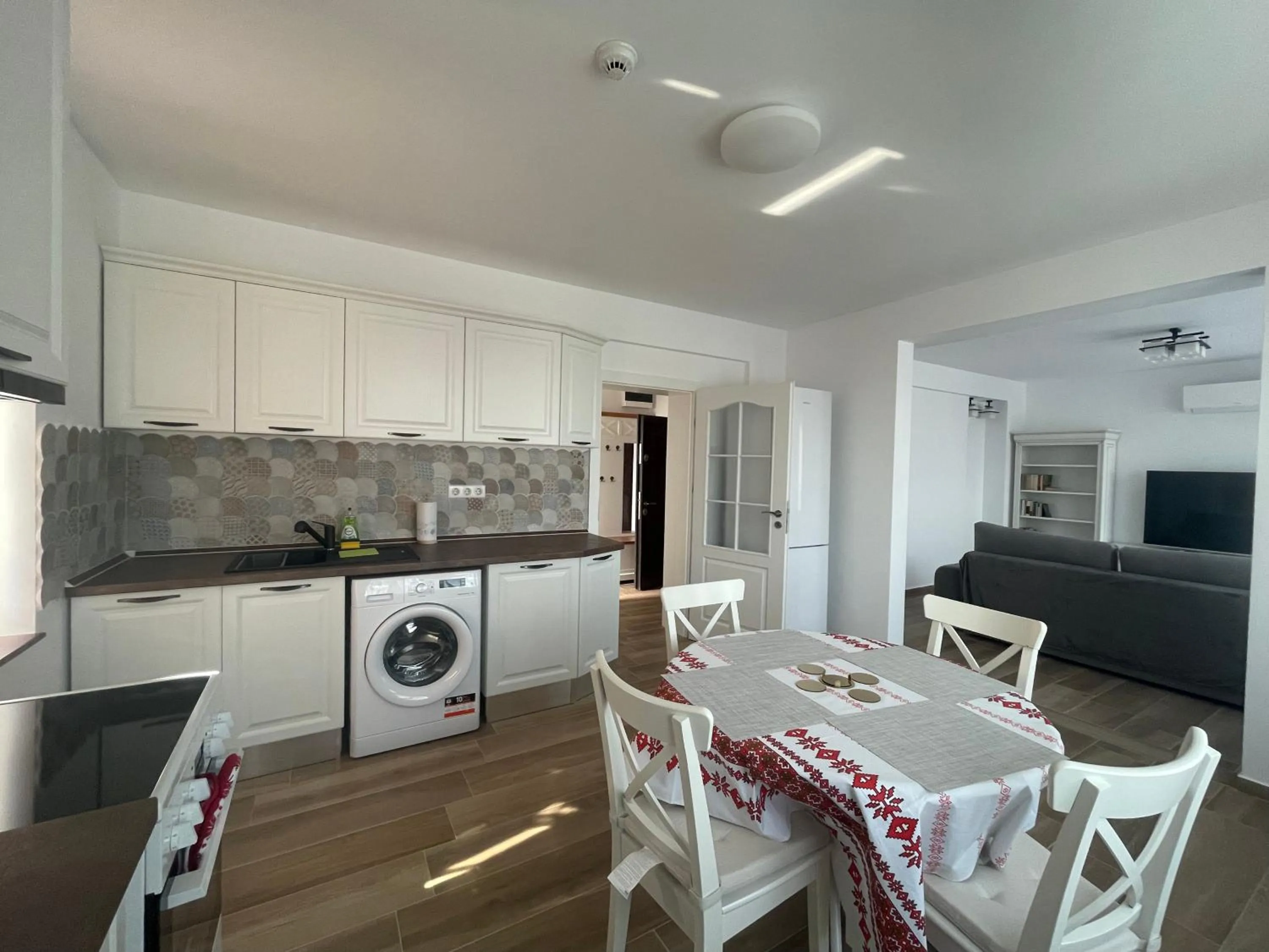 Kitchen or kitchenette in Iarca Inn