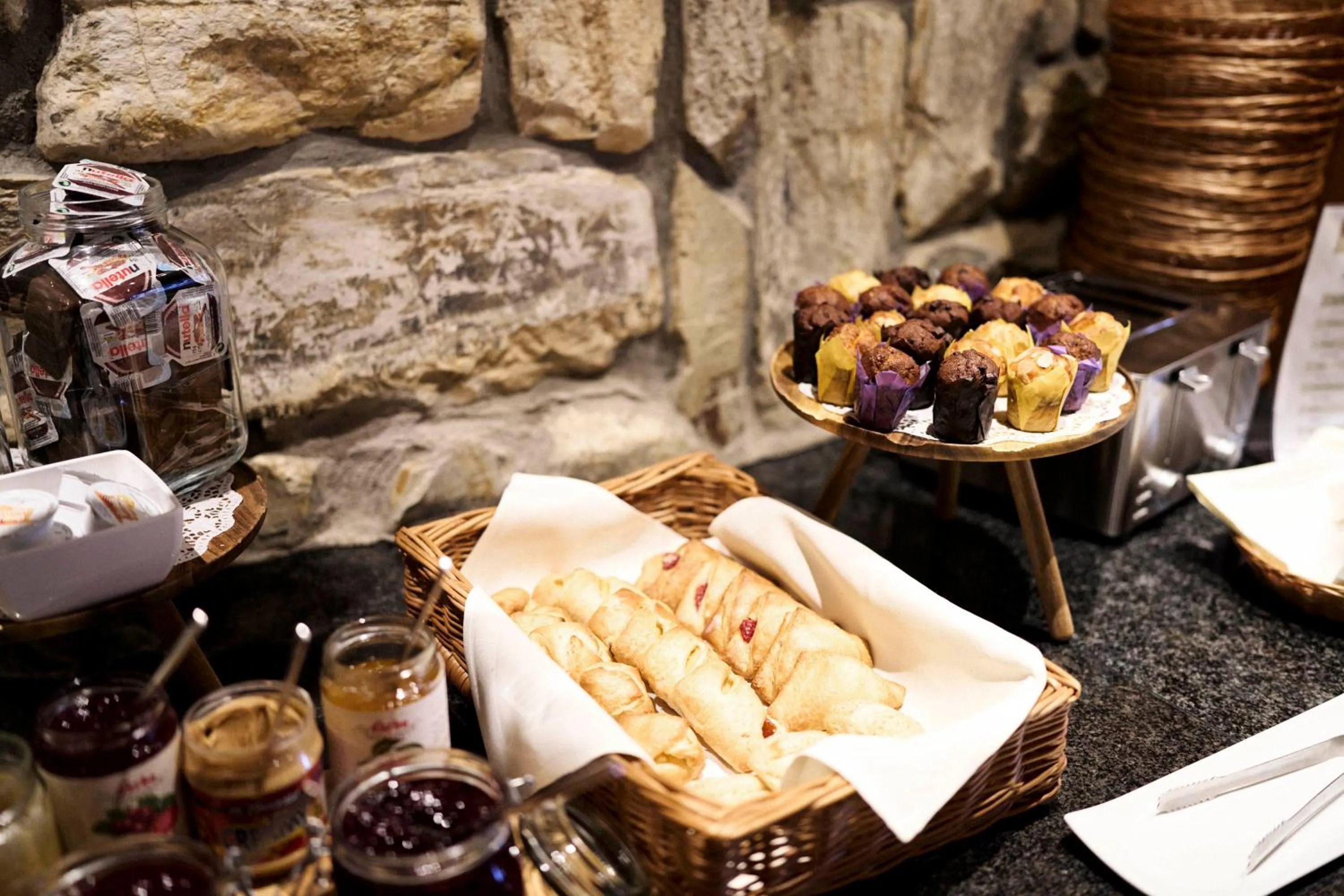 Breakfast in Hotel Steffisalp